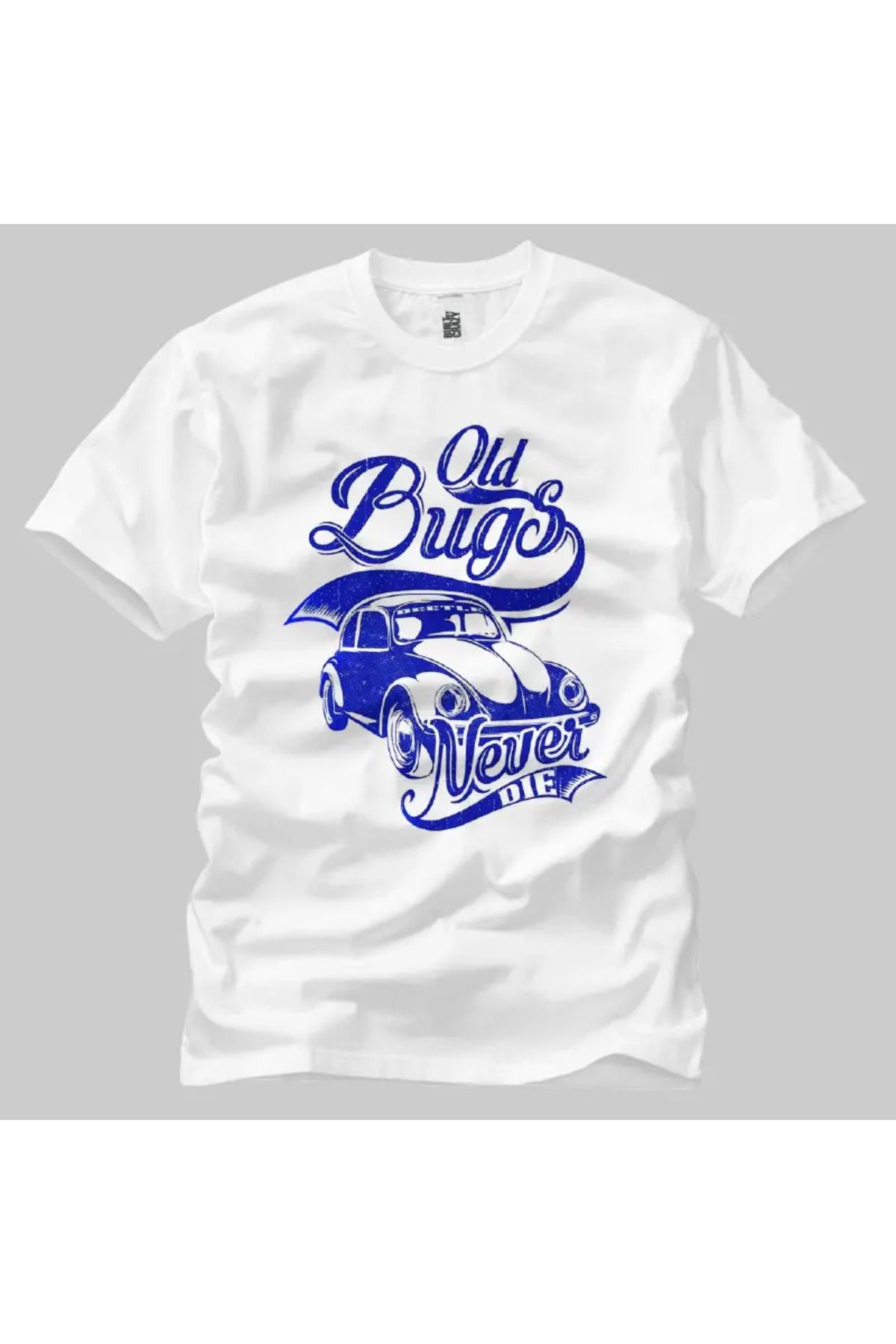 Built By Crazy Old Bug Never Die Retro Unisex Tişört