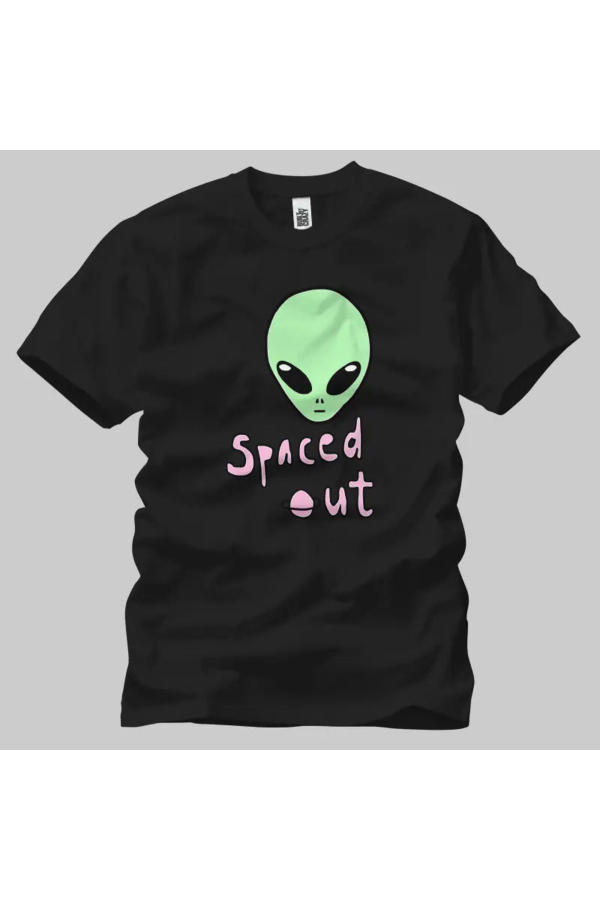 Built By Crazy Alien Spaced Out Unisex Tişört