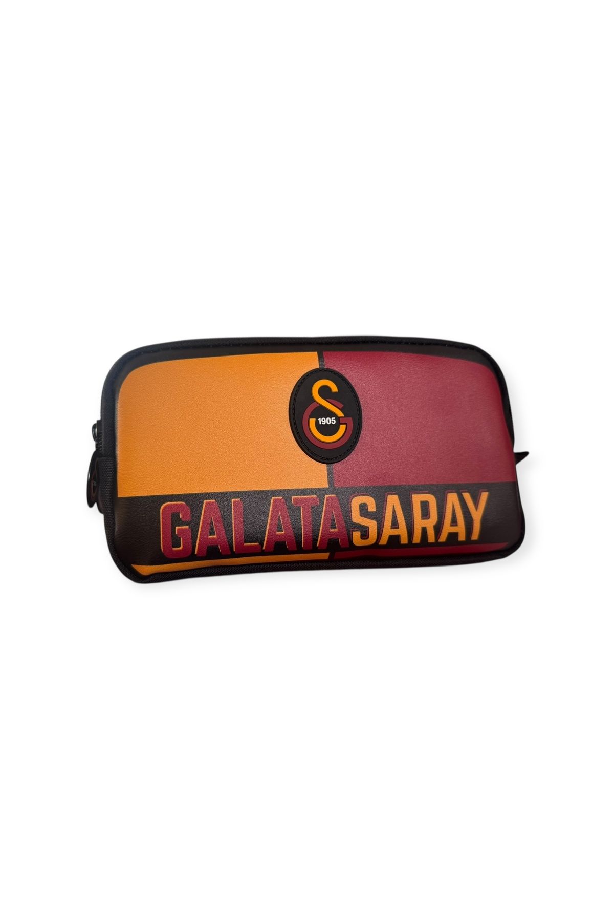 Polin Galatasaray Lisanslı Jumbo Boy Çift Gözlü Kalem Çantası