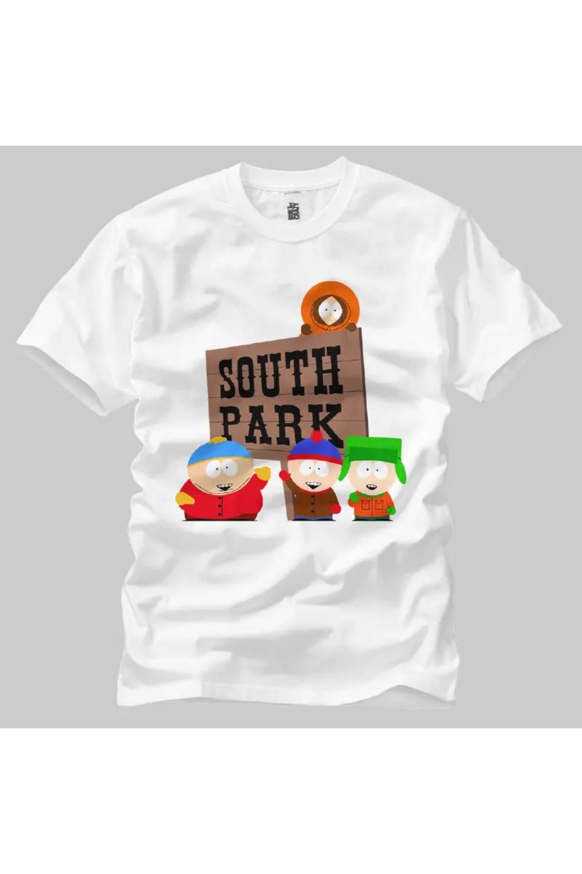 Built By Crazy South Park Theme Unisex Tişört