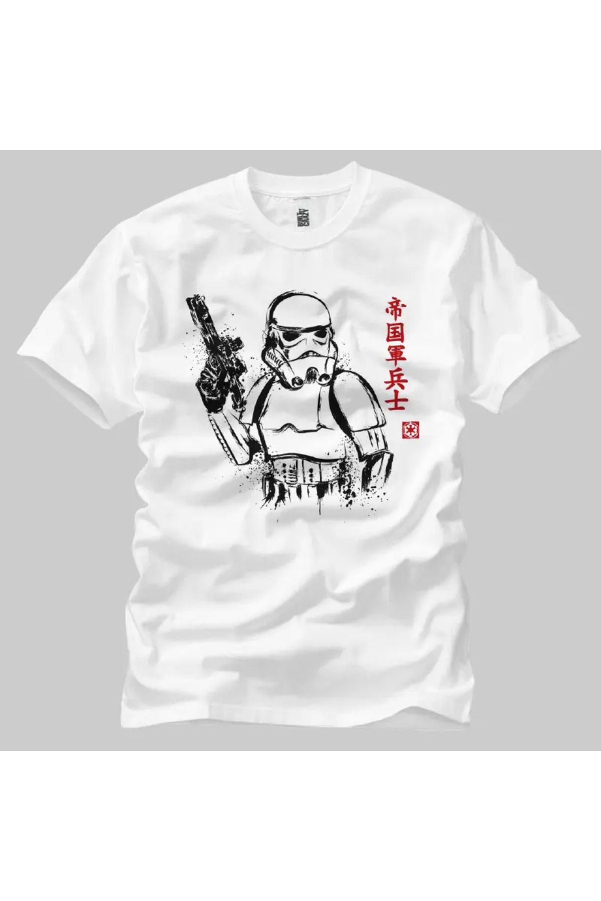 Built By Crazy Star Wars: Storm Trooper Japan Unisex Tişört
