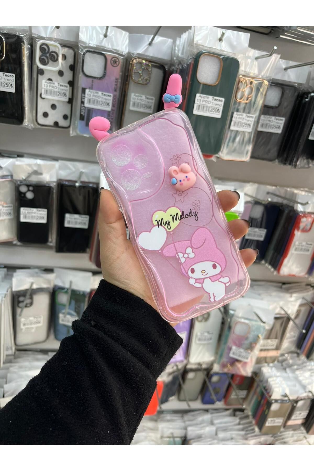 TECNOTREND Xiaomi Redmi Note 12 Pro Plus 5g 3D Desenli Kromi silikon kılıf