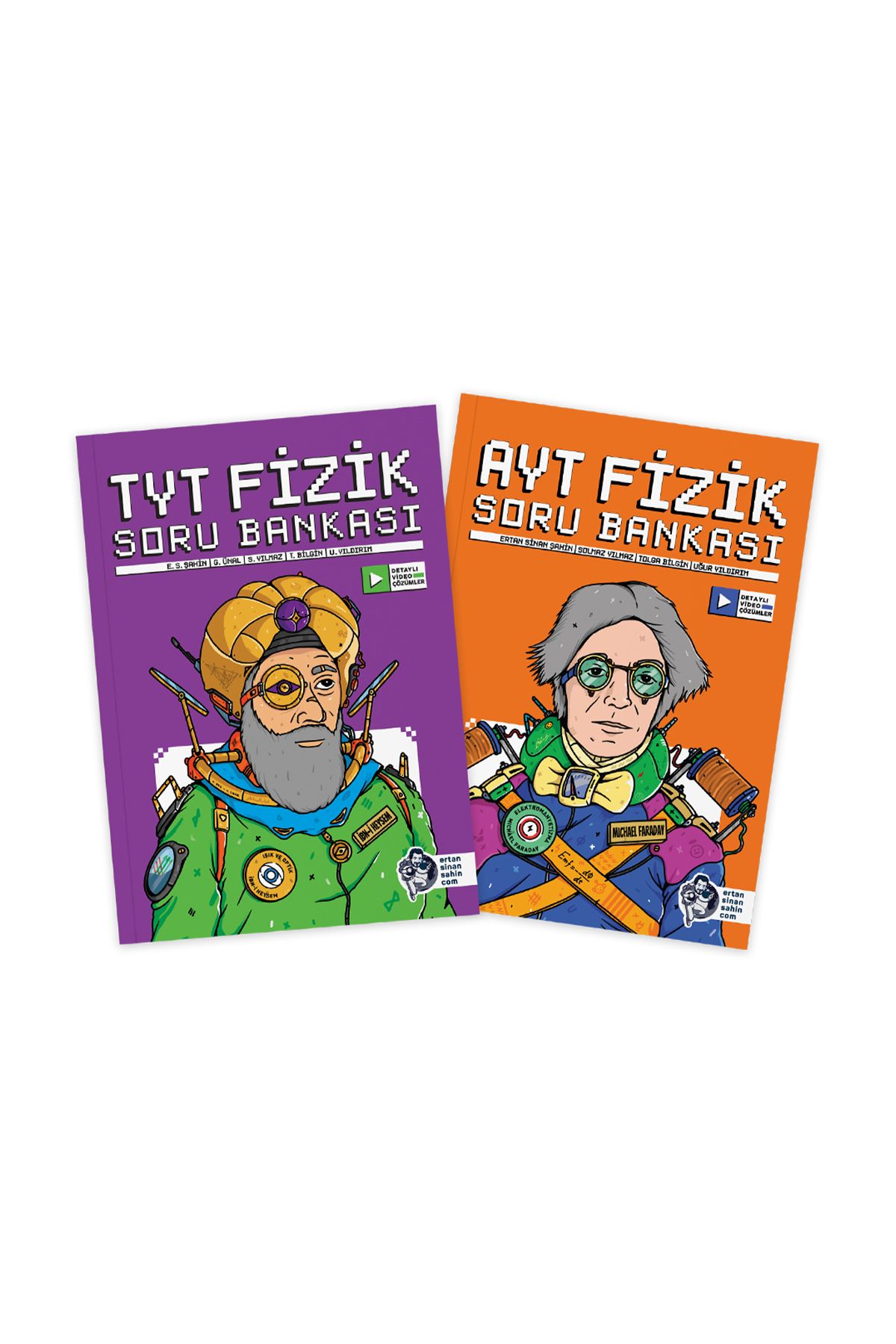 Ertan Sinan Şahin TYT Fizik Soru Bankası & AYT Fizik Soru Bankası: 2’li Kitap Paketi