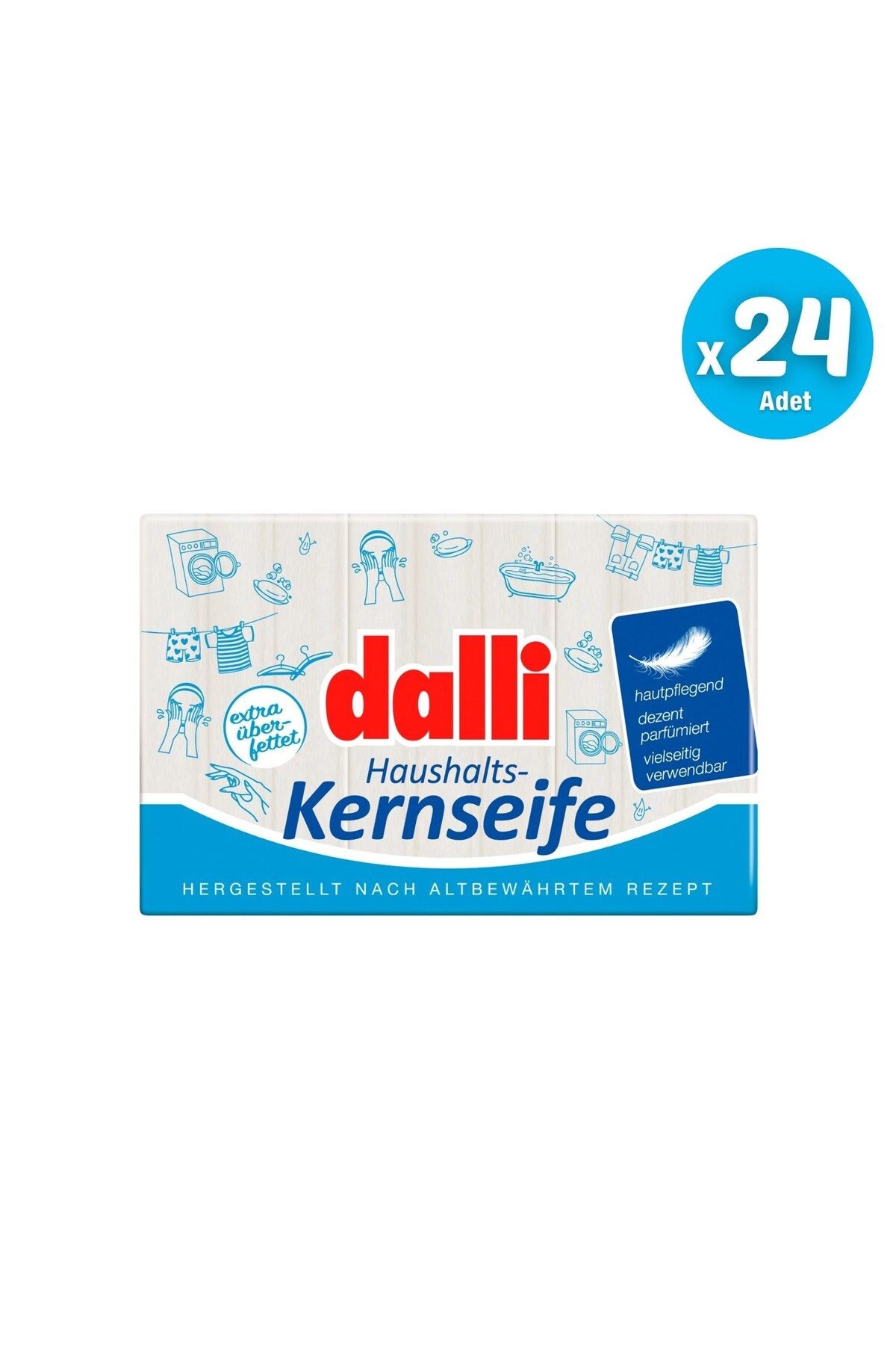 Dalli Hijyen Serisi Kalıp Sabun 3x100 G (1 Koli / 24 Paket)