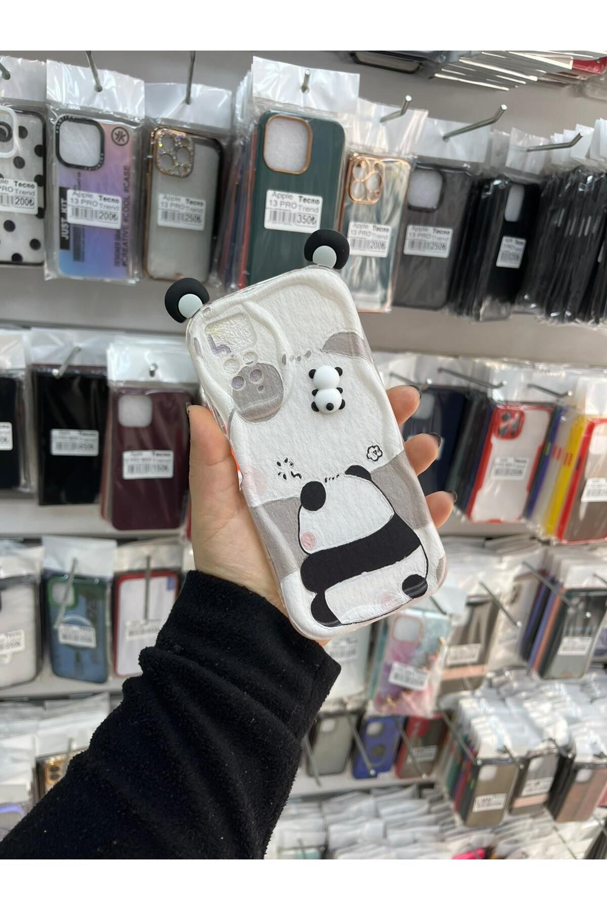 TECNOTREND Xiaomi Redmi Note 11 Pro 3D Desenli Kromi silikon kılıf