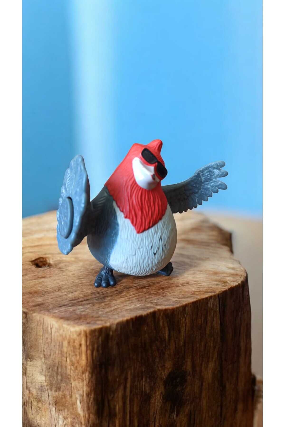 Hureggo vintage angry birds orijinal kurmalı figür oyuncak & 9 cm