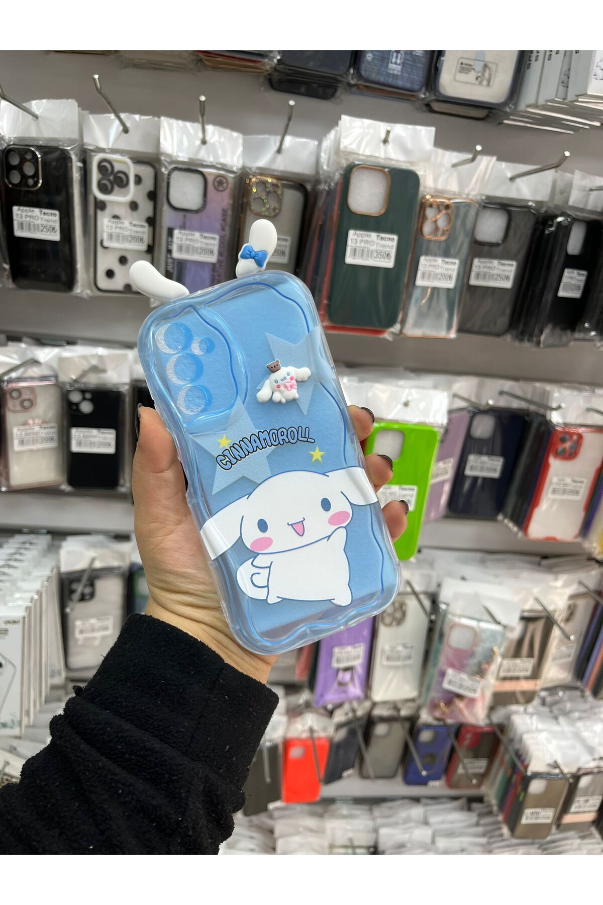 TECNOTREND Galaxy A14 3D Desenli Kromi silikon kılıf