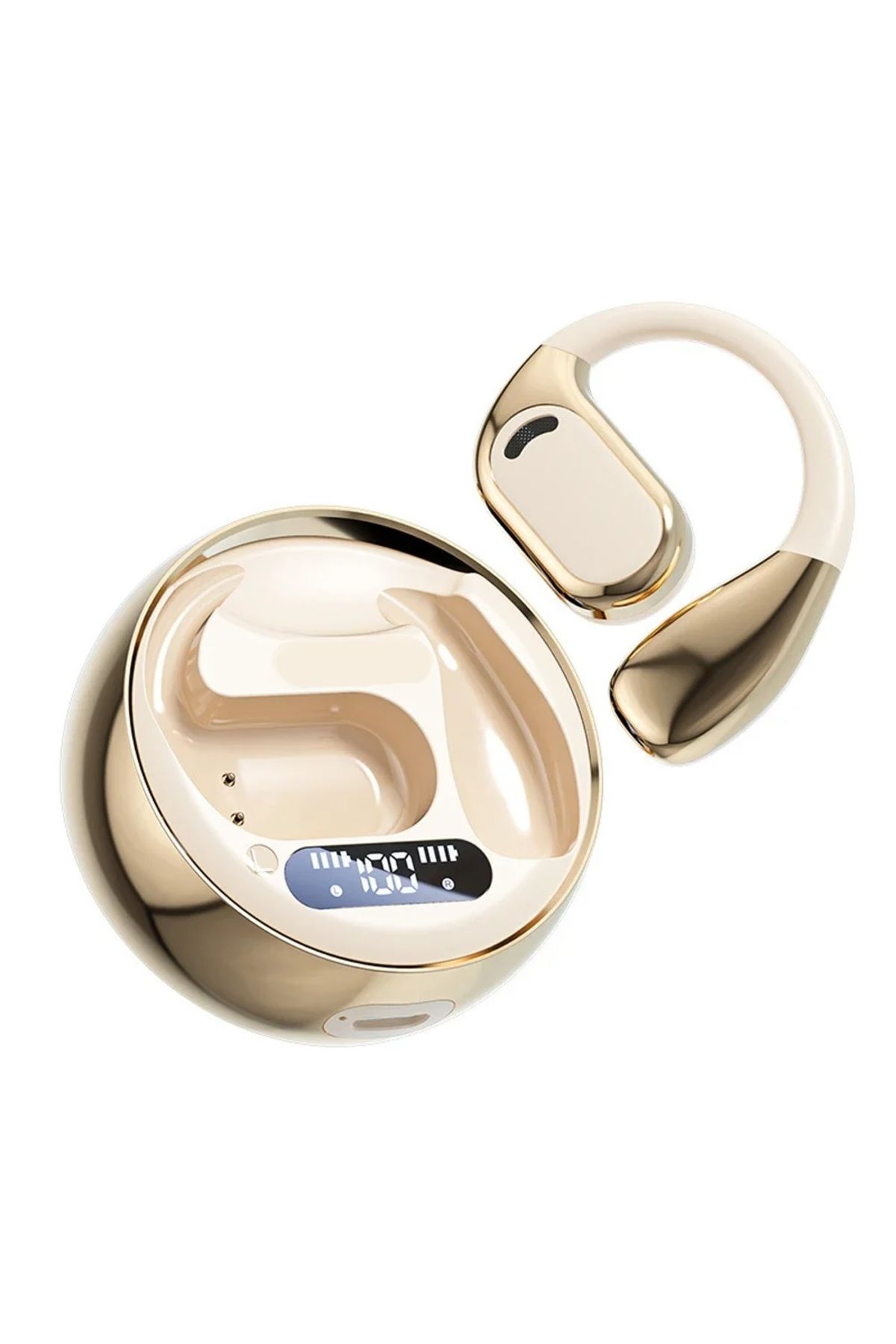CeymSTecH Surround Sound Ses Teknolojisi M76 Kablosuz Çevirmen Bluetooht Sport Gold Renk Kulaklık