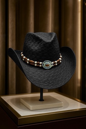 LAGRANZE Premium Vintage Kovboy Şapka Unisex
