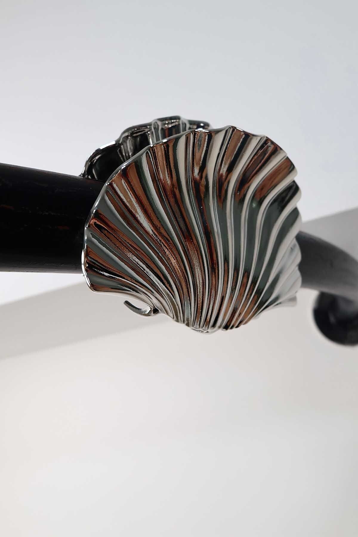 BYP Atelier Deniz Kabuğu Toka Silver