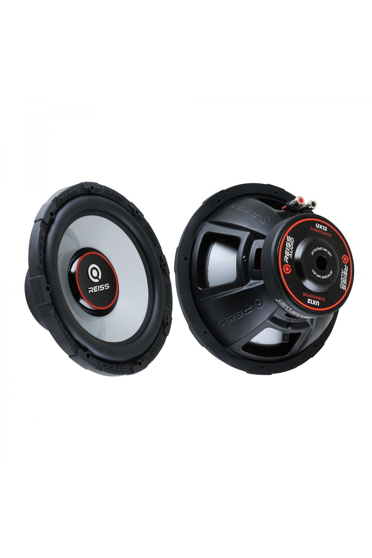 REISS AUDIO RS-UX12.S4 30 CM SUBWOOFER BAS 1000 WATT MAXİMUM POWER 250 WATT RMS POWER ADET FİYATI