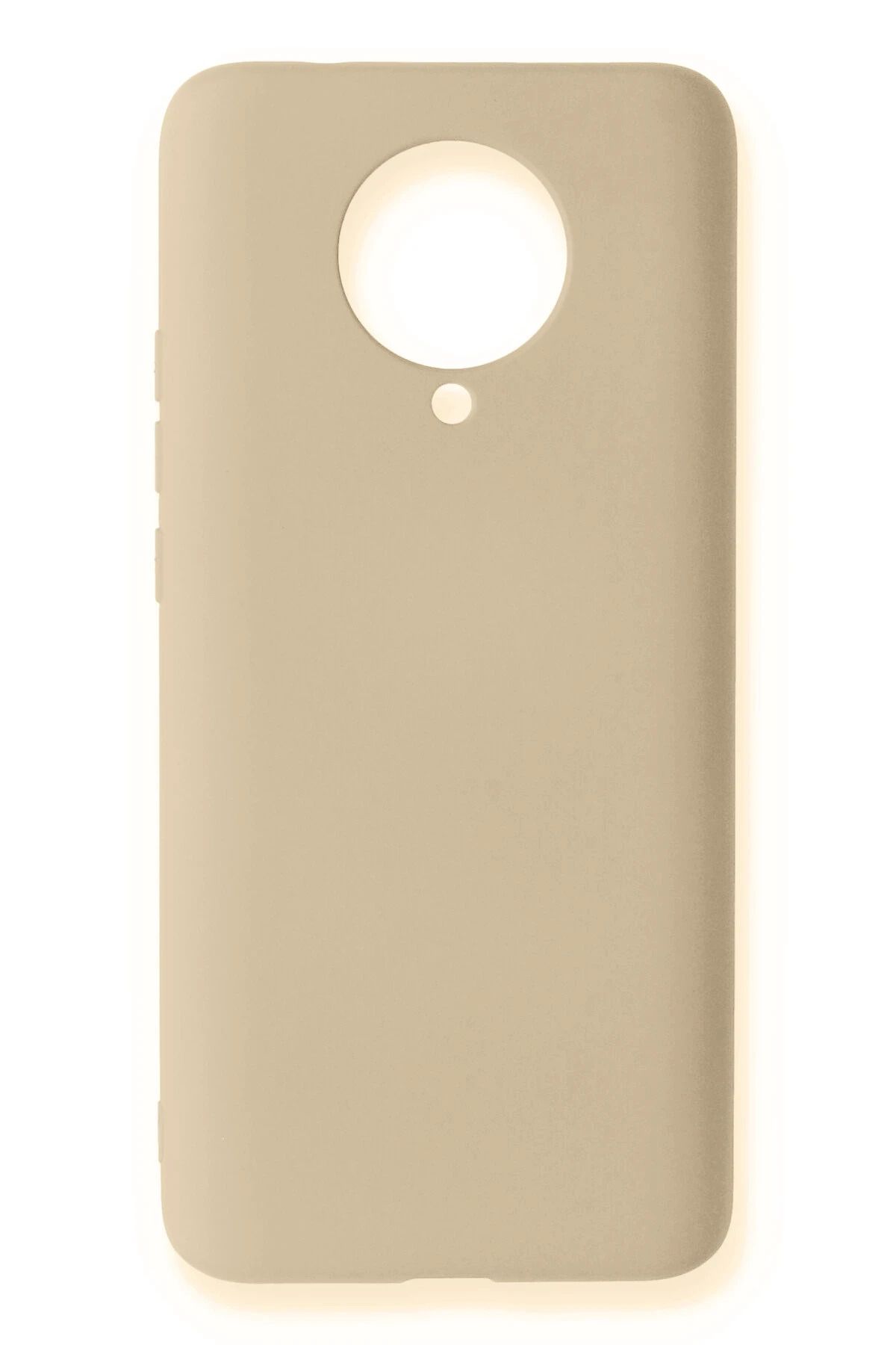 NewFace Xiaomi Redmi K30 Pro Kılıf Nano içi Kadife Silikon - Kemik NRMSA