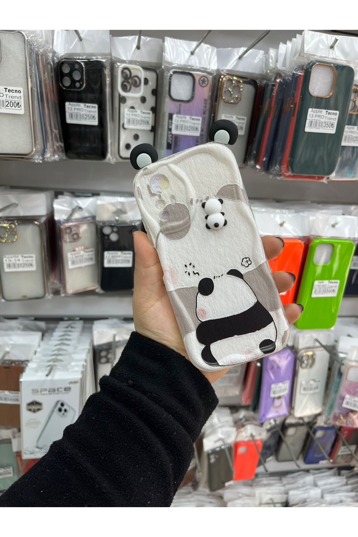 TECNOTREND Xiaomi Redmi Note 12S 3D Desenli Kromi silikon kılıf