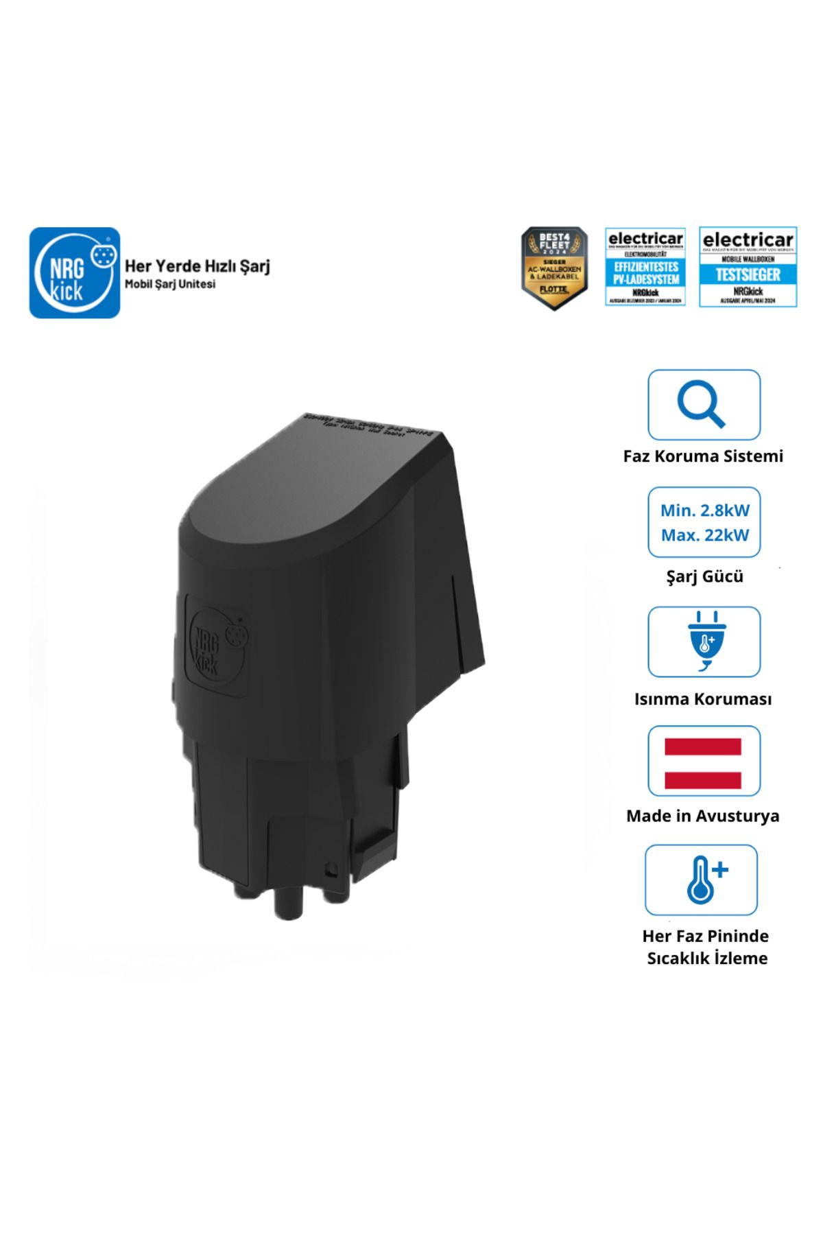NRGkick 32 Amper Duvar Bağlantı Soketi 22Kw
