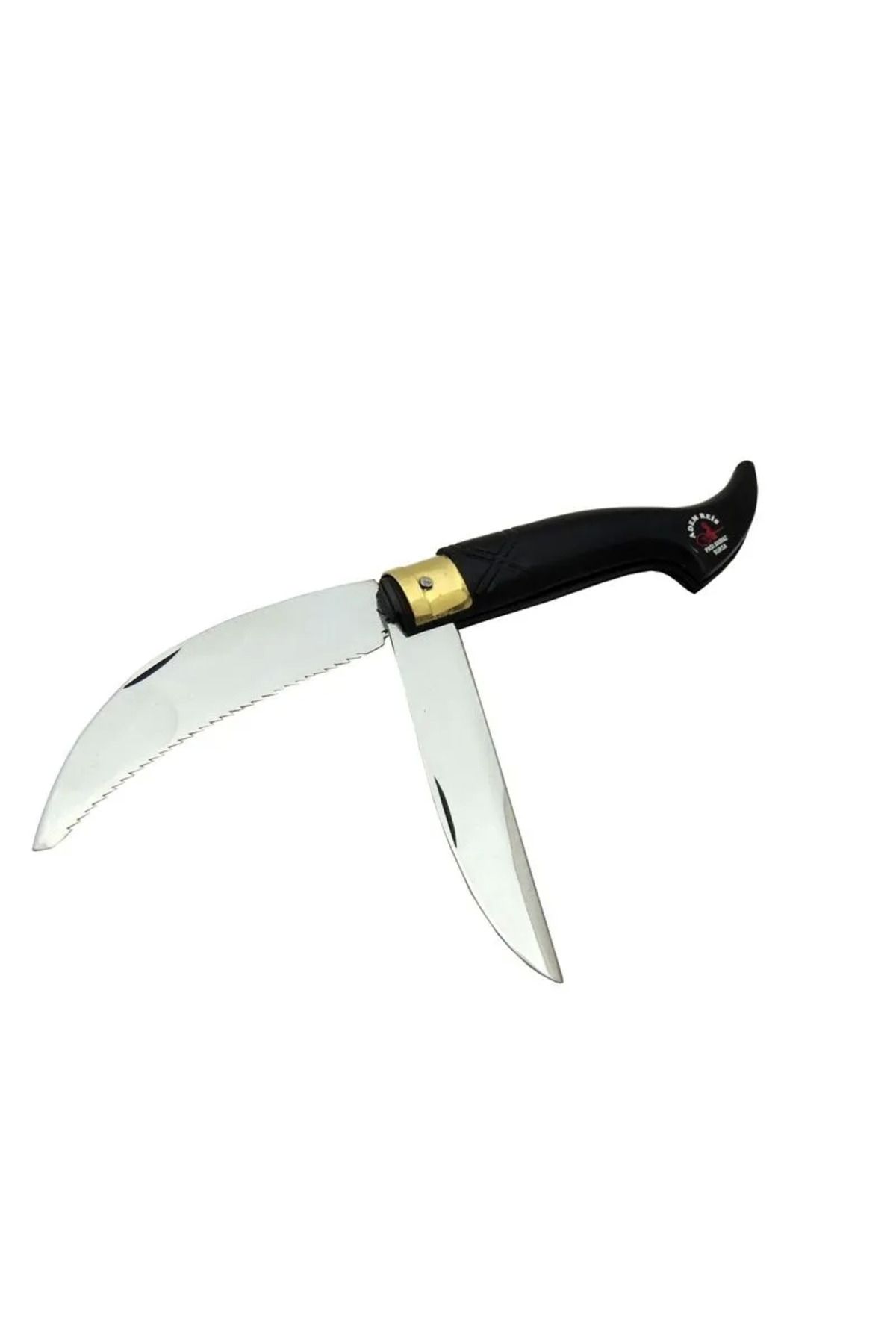 gizmurstore Tosya Büyük Çiftli Testereli Bıçkı Çakı 24 Cm - Plastik Saplı Manuel - GMS6672-4070