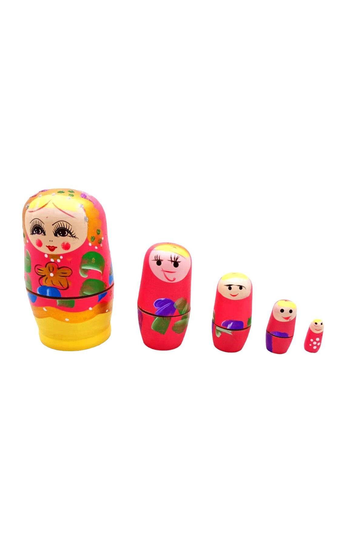 demila MATRUŞKA 5Lİ AHŞAP
