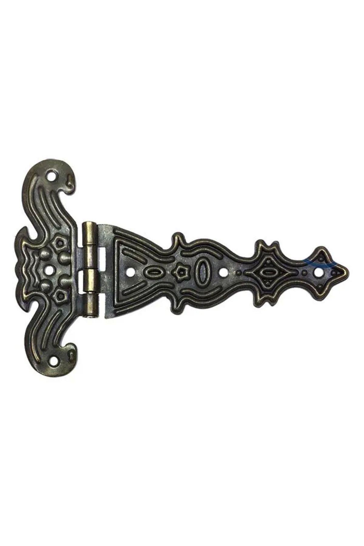 feifei Dekoratif Sac Tek Kuyruklu Menteşe - 69x102 Mm Büyük Antik 1 Adet - AYS4193-5004