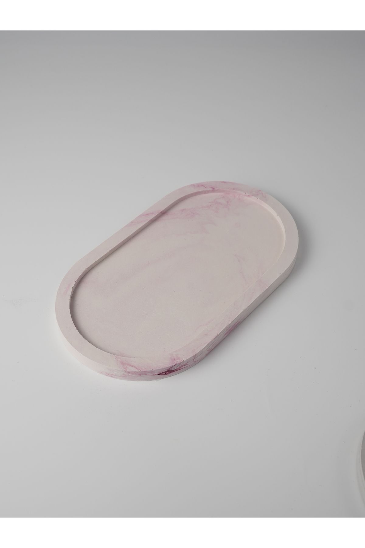 Kaju Creative Dekoratif Beton Tabak - Takı Tabağı - Anahtarlık - 9,5x17 / 11,5x20