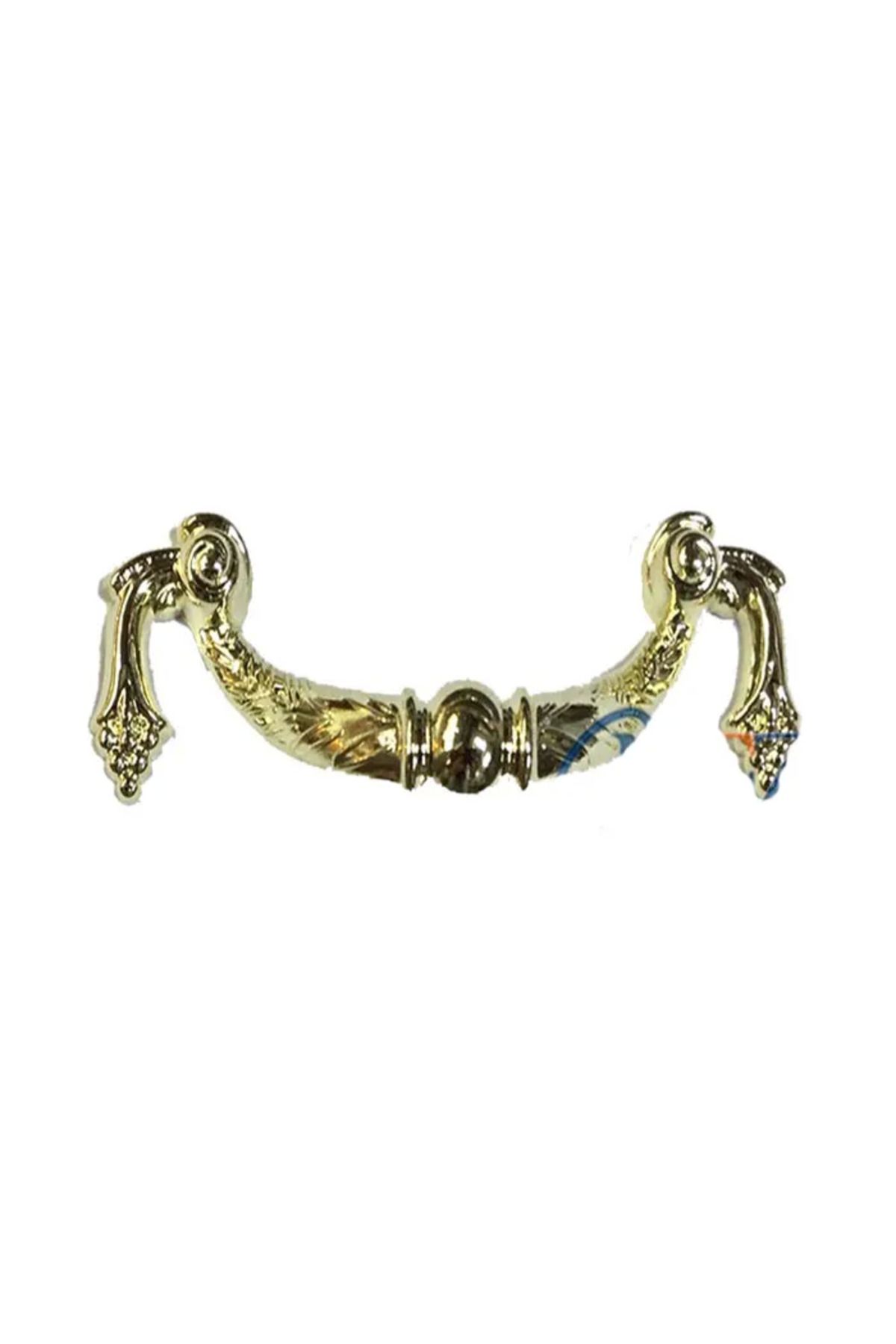 Ayaz World Dekoratif Zamak Üzümlü Kulp - 64mm Sarı 1 Adet - AYZ6560-8063