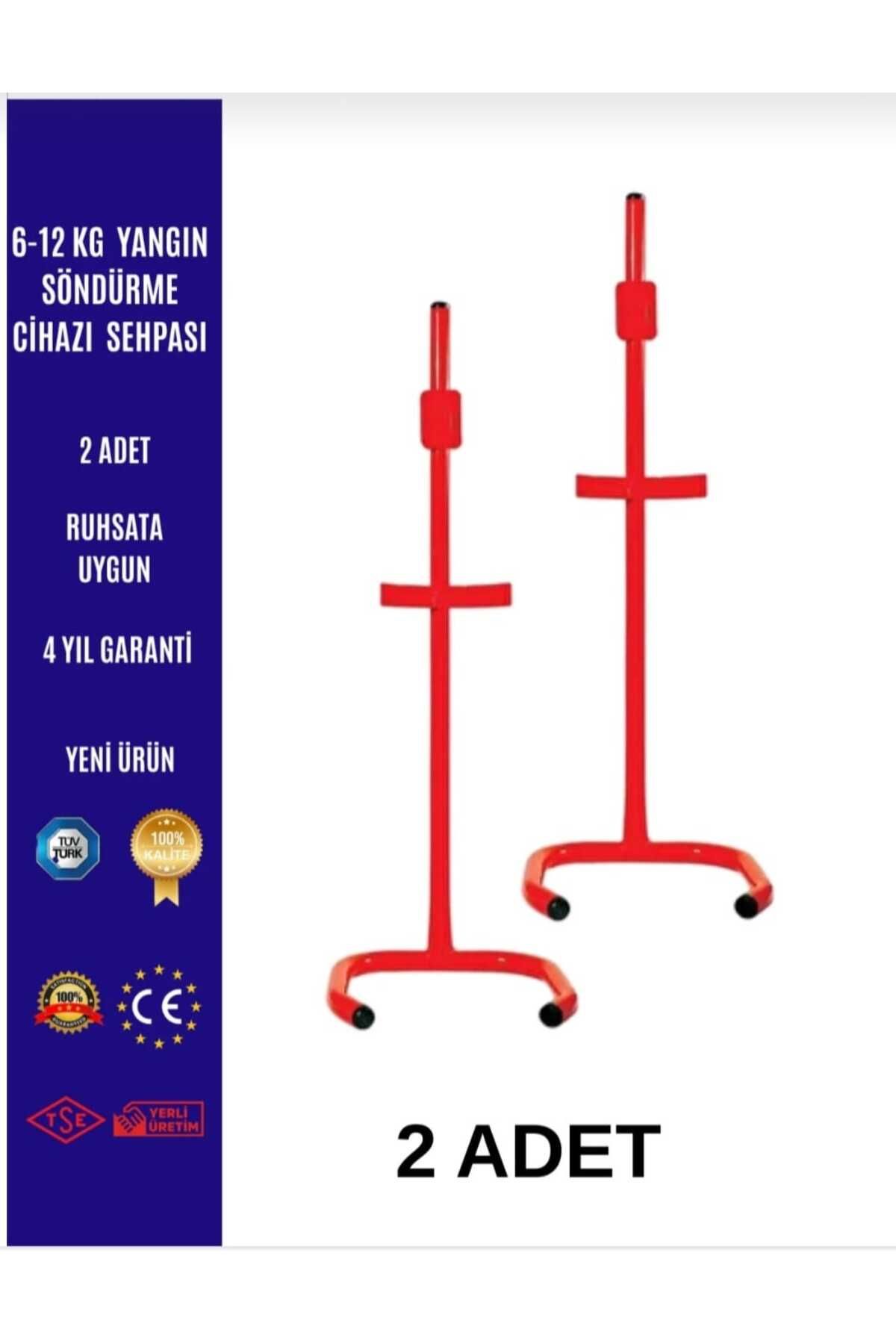 ünalgrup 6-12 kg Yangın söndürme cihazı Sehpası 2 Adet