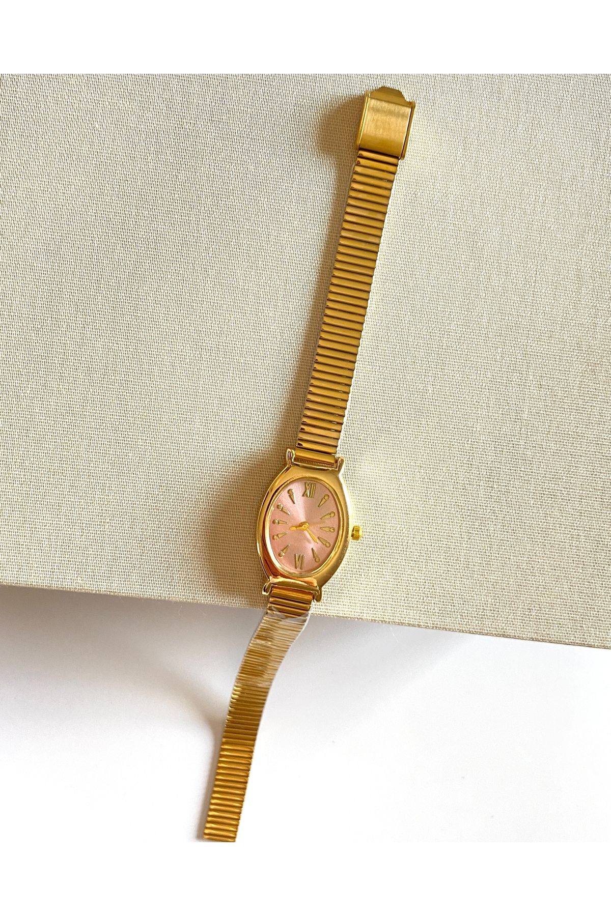 FIERA JEWELRY Gold Roma Rakamlı Çelik Kadın Kol Saati