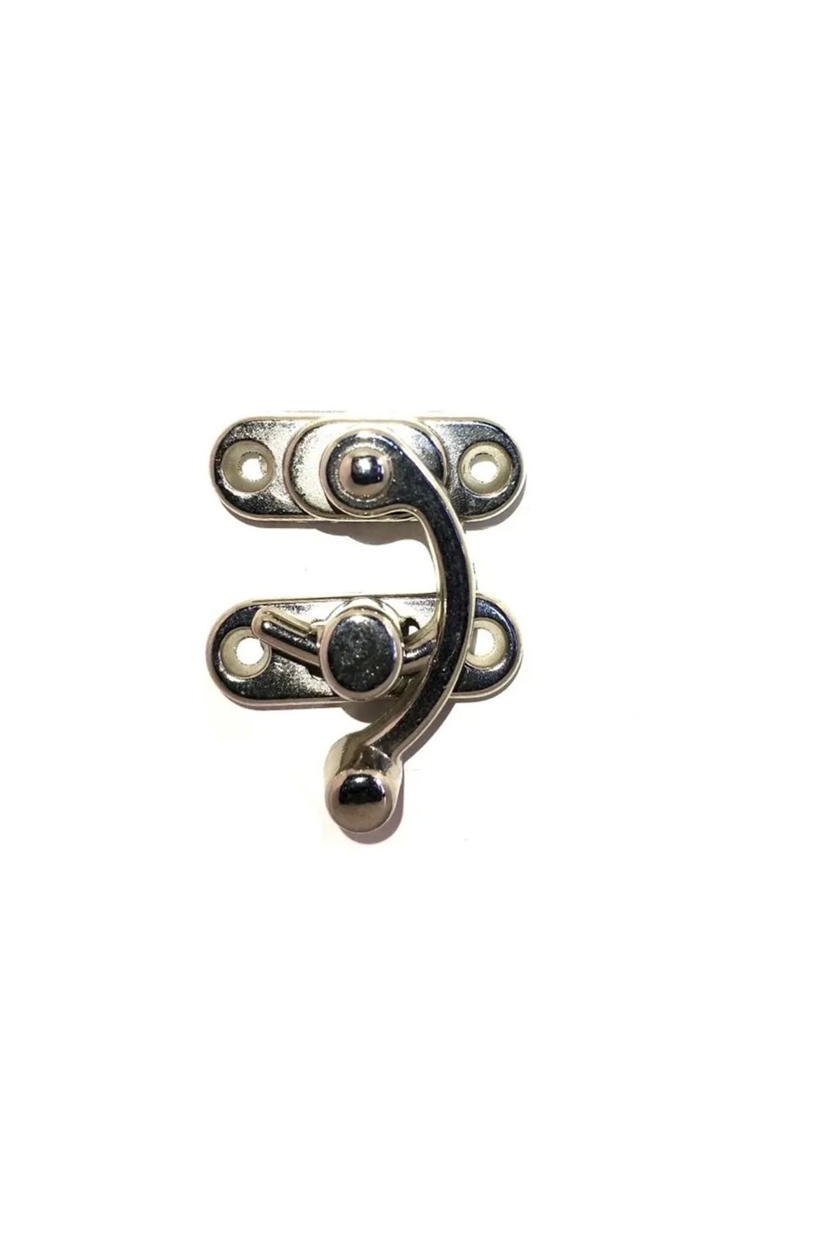 feifei Yay Gözü Ahşap Kutu Klipsi - Küçük 28x33 Mm Nikel 1 Adet - AYS7233-6185