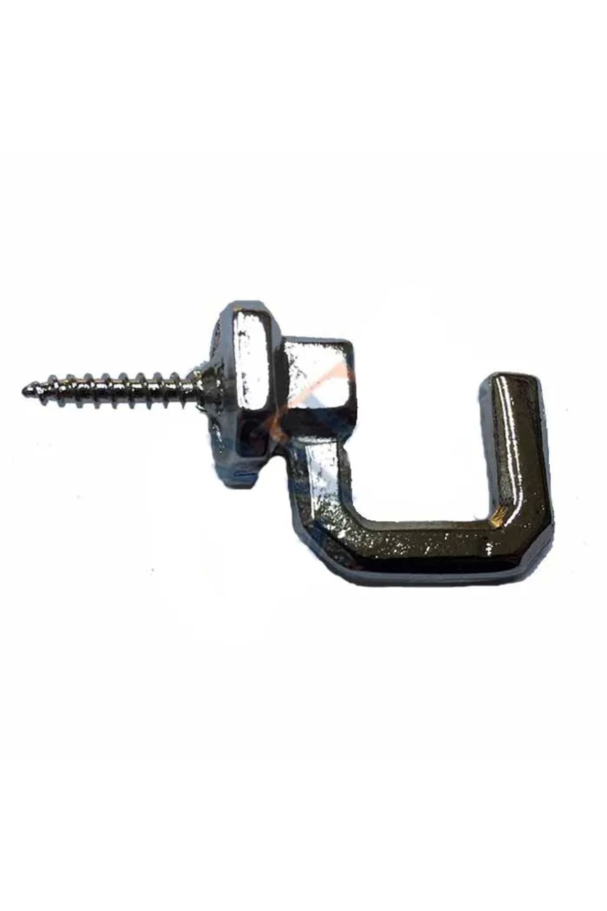demila Vidalı Kanca Askı Büyük - 15x23mm Nikel - 100 Adet - MLA2585-4465