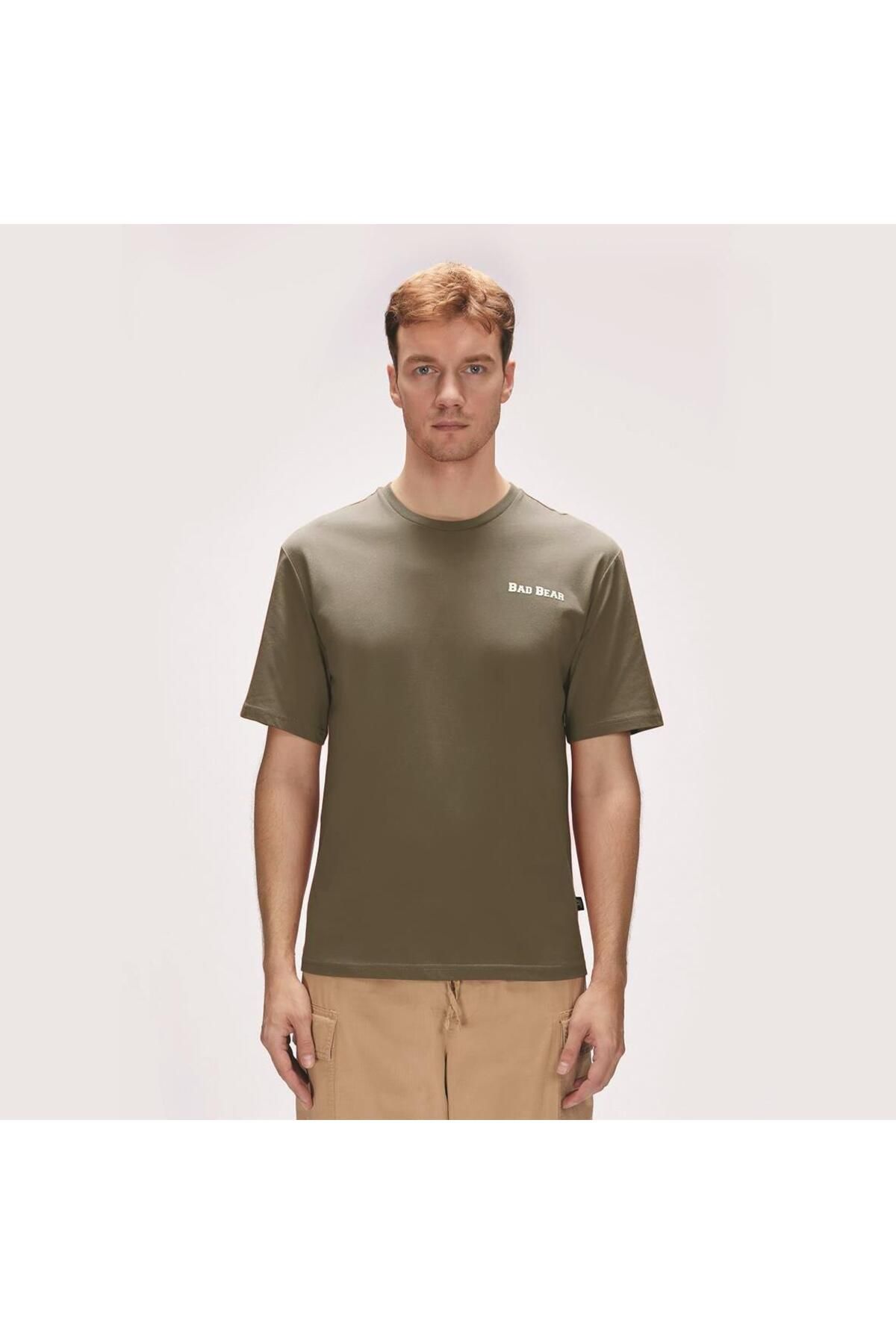 Bad Bear Eddy Erkek T-Shirt - Yeşil