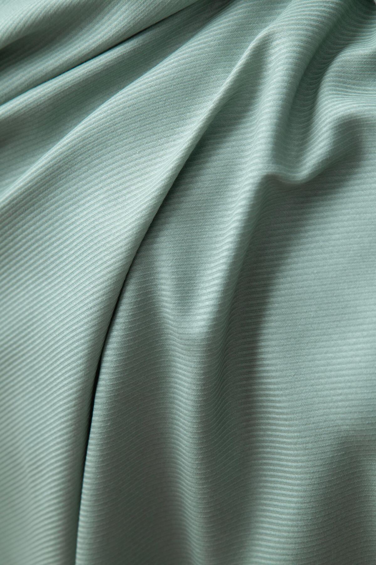 Apricitas HOME-Single Tanya Sage Duvet Cover Bamboo Pique Set 3
