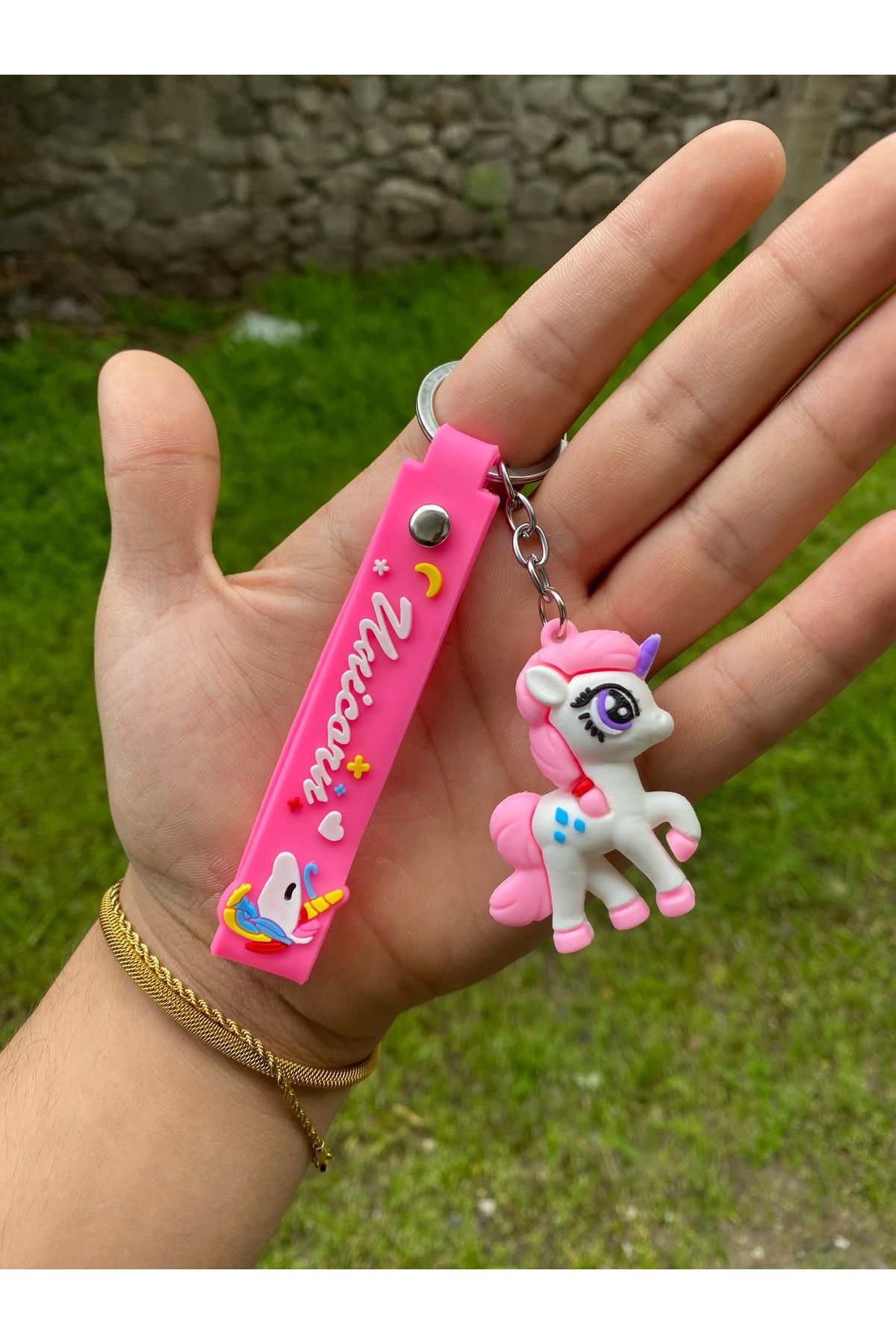 AYZENA 3D Silikon My Little Pony Anahtarlık