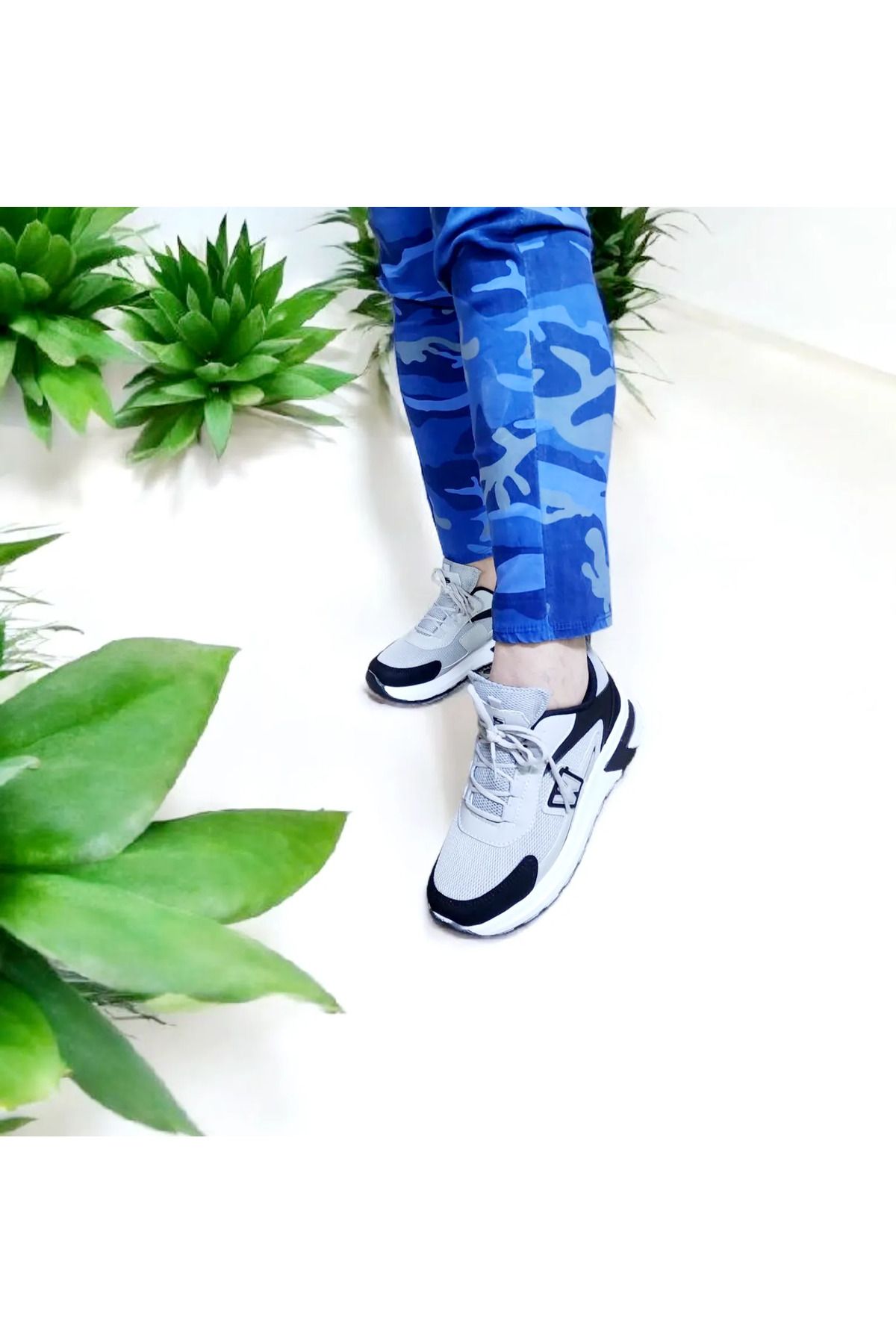 Somicks Yumuşak ve Rahat Taban Sneaker Spor Ayakkabı