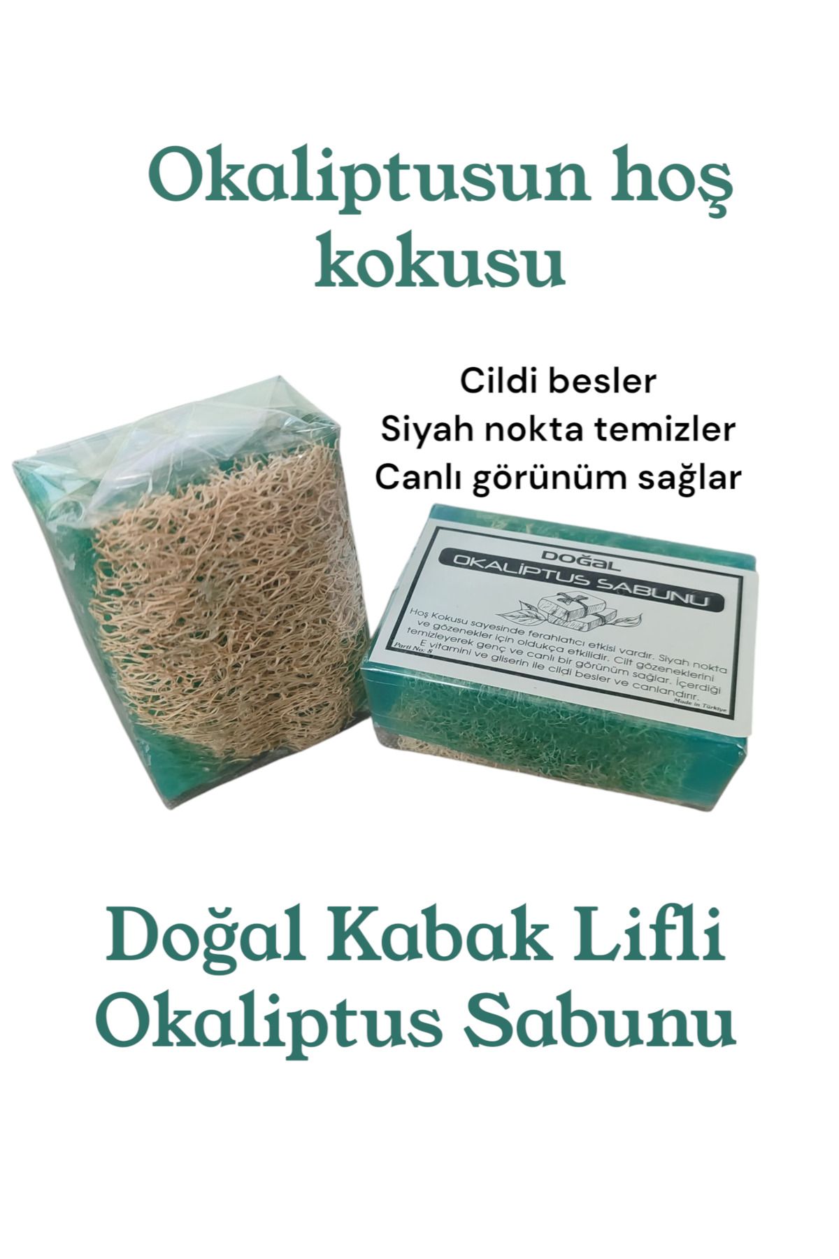 dnils Doğal Kabak Lifli Okaliptus Sabunu