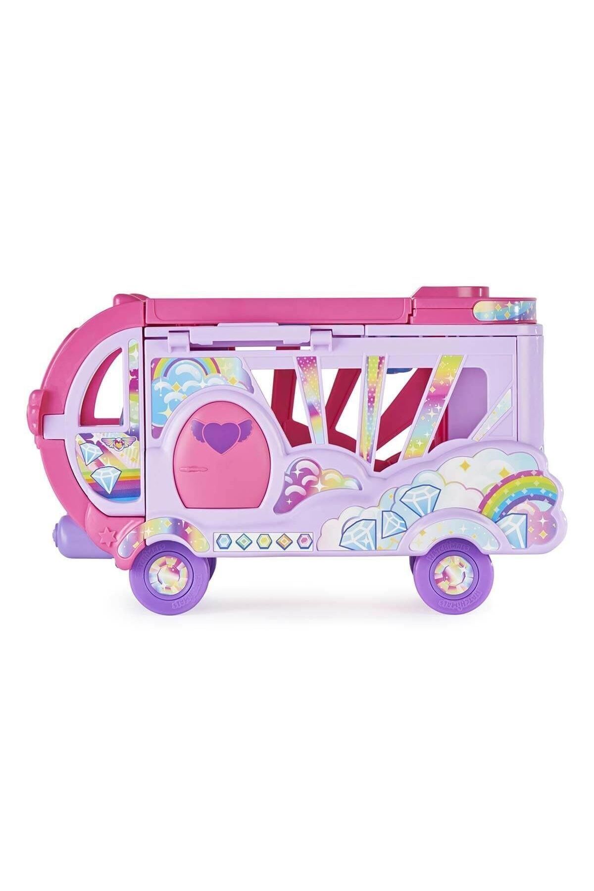 melfxxl eticaret 1038215 Hatchimals dönüşen Rainbow Cation karavan