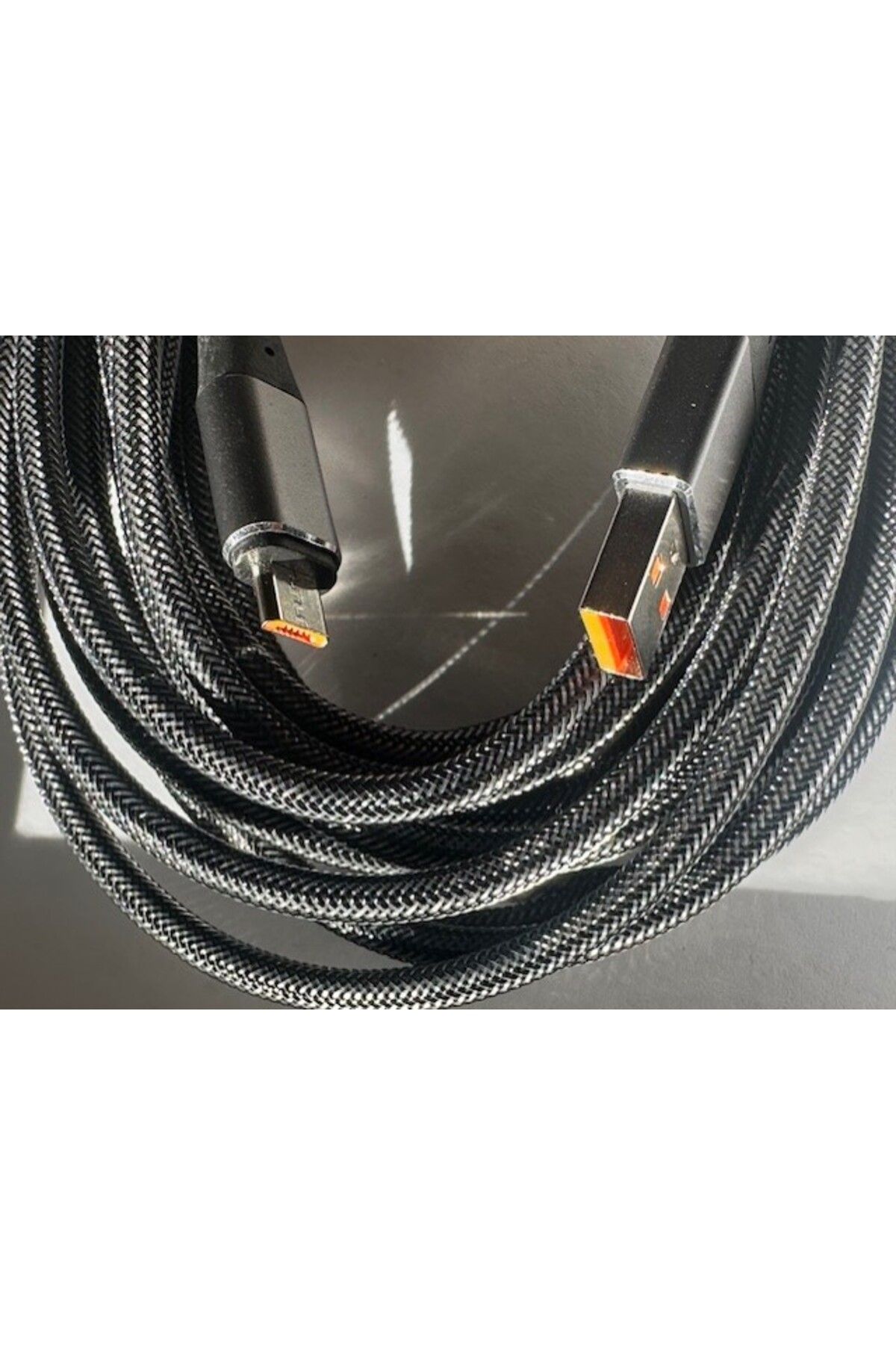 Leonpro 5 metre micro usb kablo 5 metre micro usb data şarj kablosu