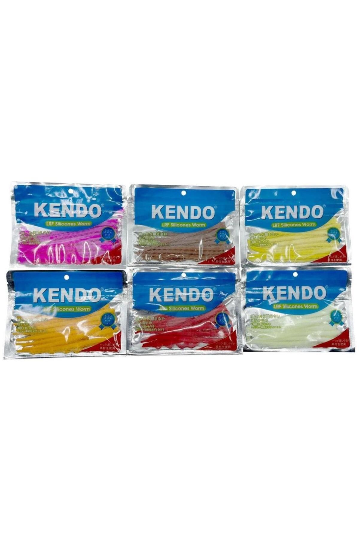 Kendo 10 cm Lrf Silikon Worm (Kokulu) 10 adet
