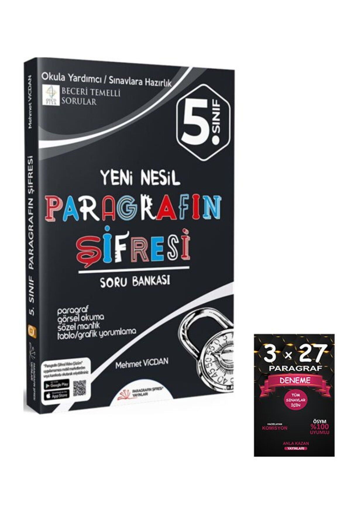 Anla Kazan Yayınları Paragrafın Şifresi Yayınları 5. Sınıf Yeni Nesil Paragrafın Şifresi Soru Bankası+AnlaKazan Paragraf