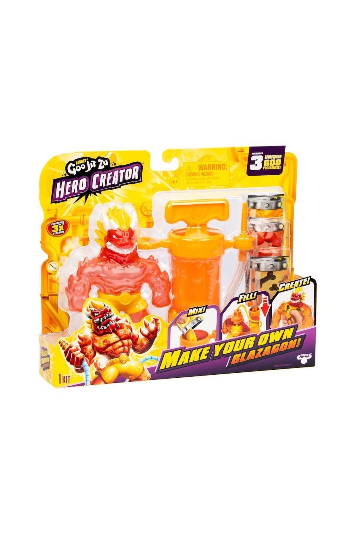 melfxxl eticaret GJT55000 GooJitSu Stretch Strikes Figür Yapma Seti