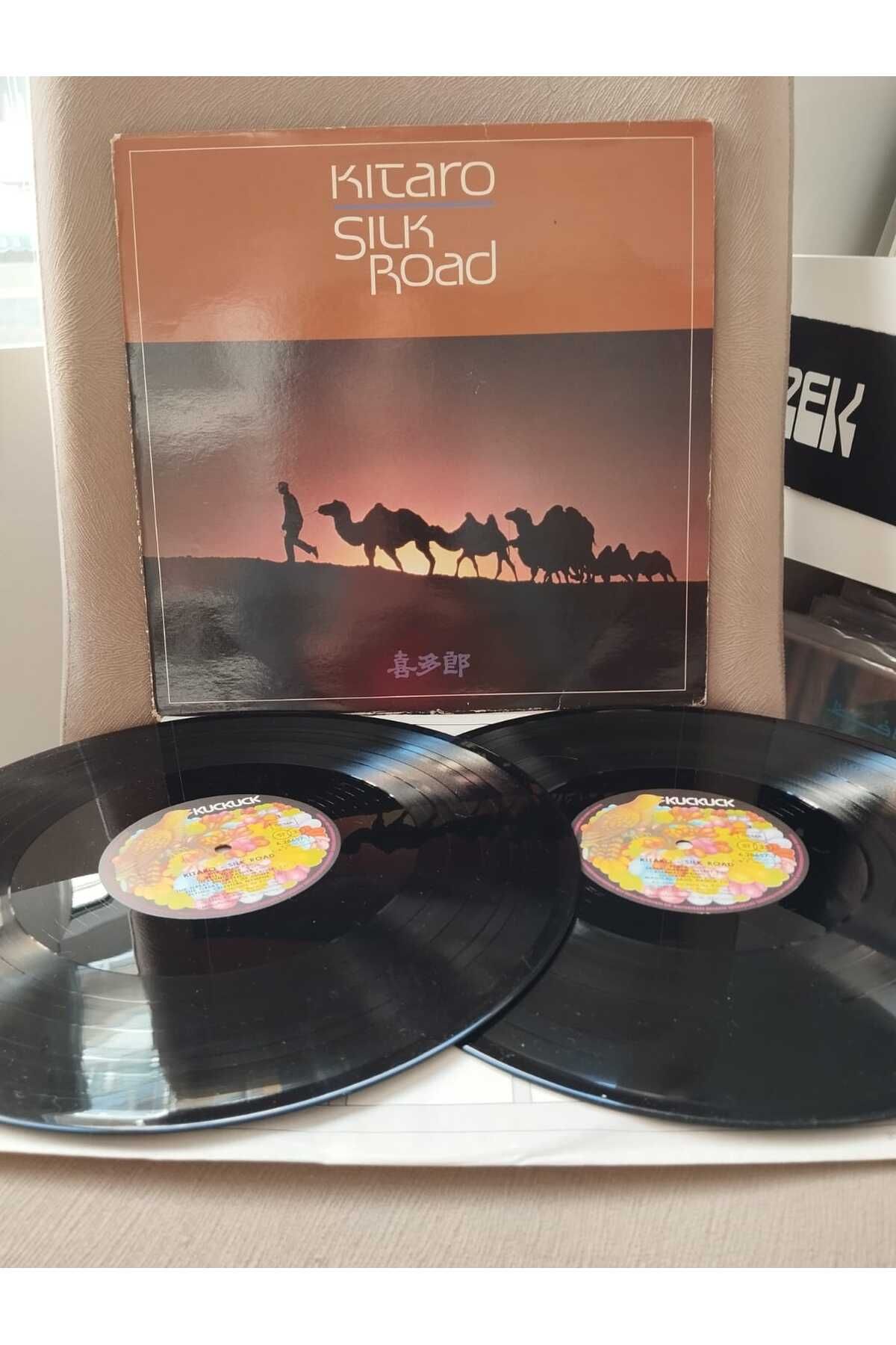 Plakperest KITARO ‎– Silk Road - 1981 Almanya Basım 33 Lük 2xLP Albüm Plak-2.el