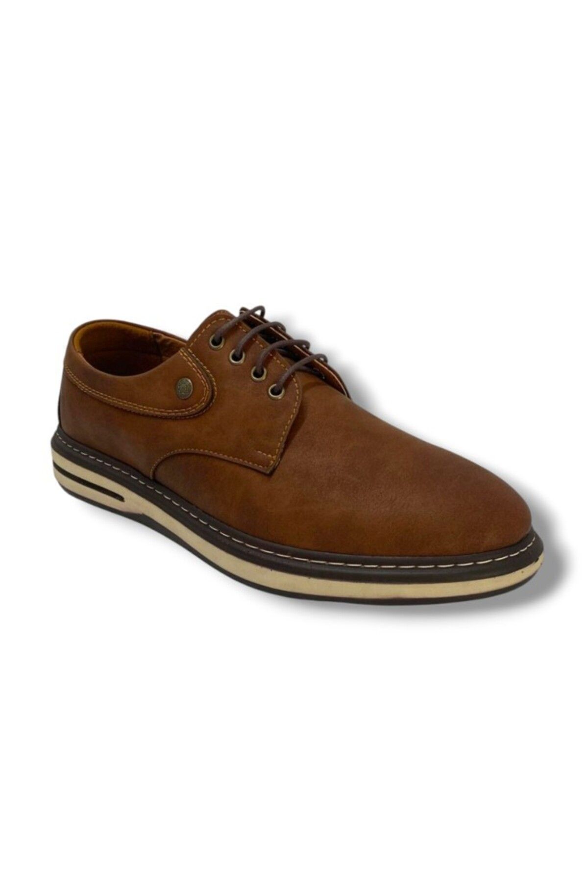 Cakgo Romex 5130-25 Deri Anatomik Jel Topuk Casual Erkek Ayakkabı