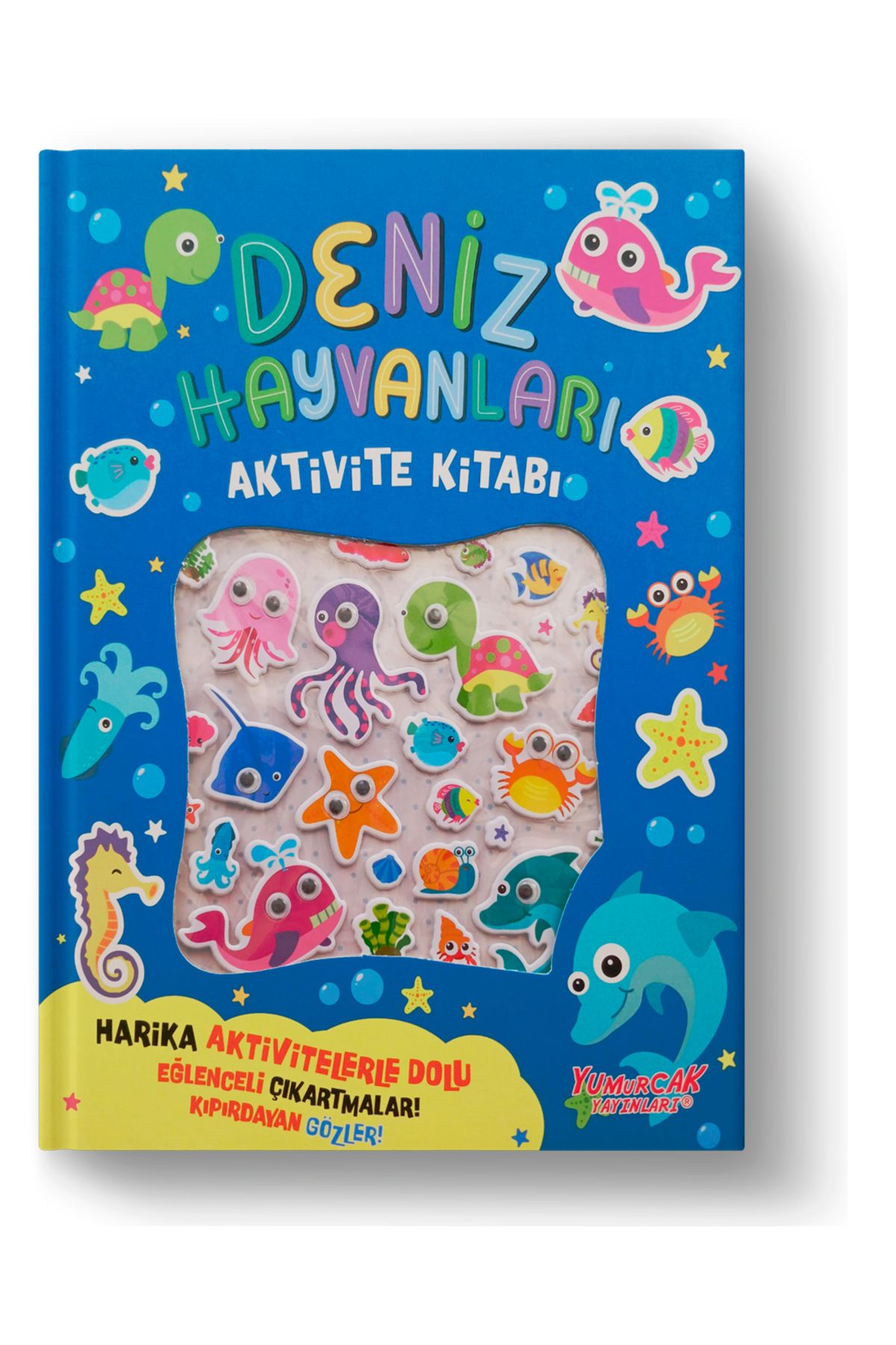 Yumurcak Yayınları Deniz Hayvanları Aktivite Kitabı