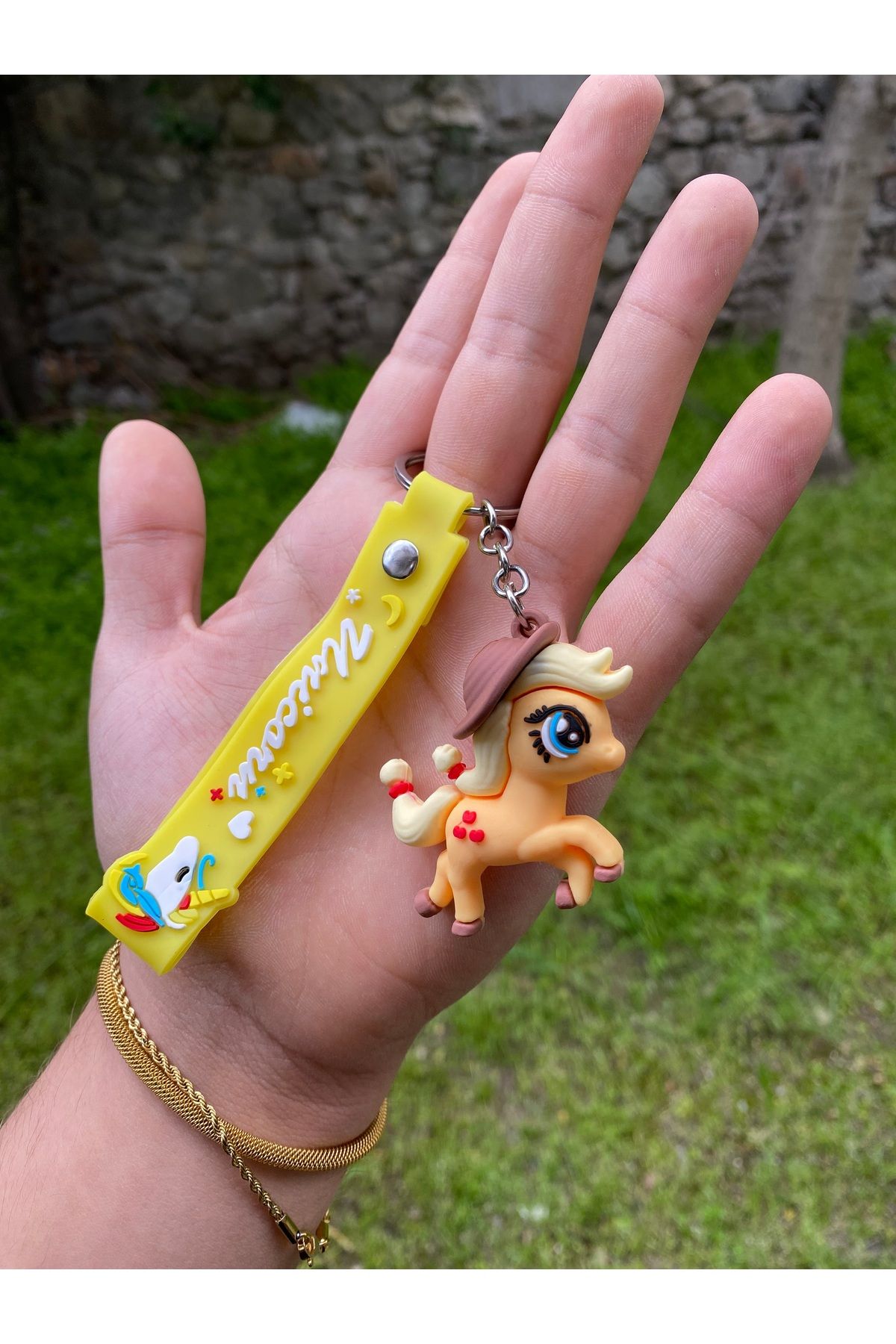 AYZENA 3D Silikon My Little Pony Anahtarlık