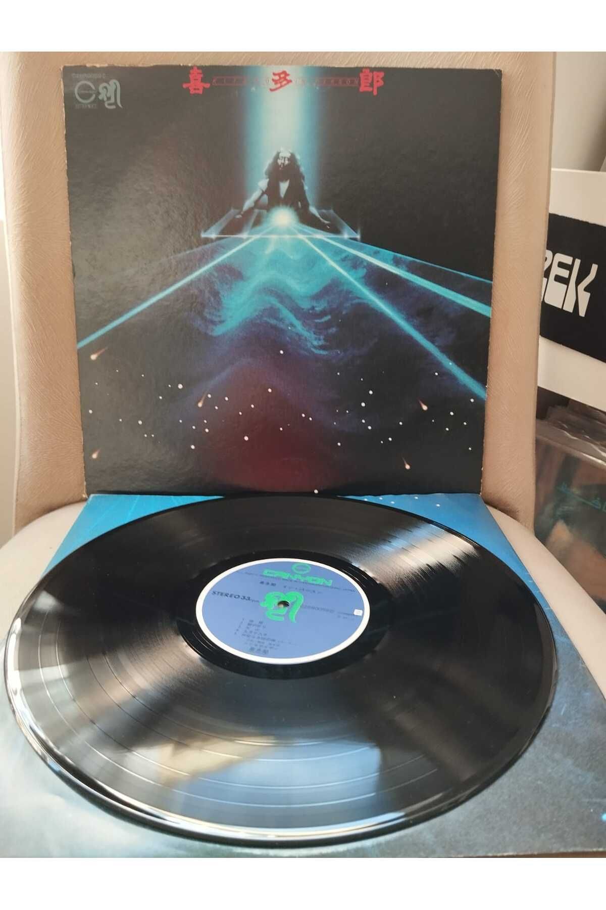 Plakperest KITARO ‎– In Person (Live) - 1980 Japonya Basım 33 Lük LP Albüm Plak-2.el