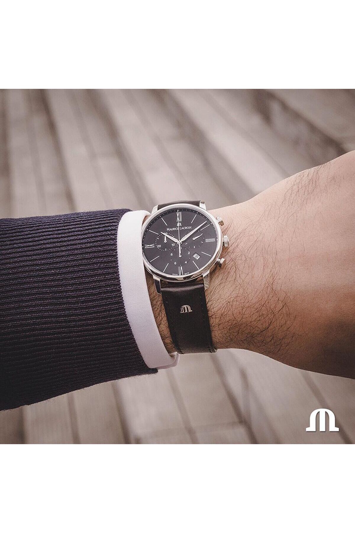 Maurice Lacroix-Ml-el1098ss001310-1 Men's Wristwatch 2