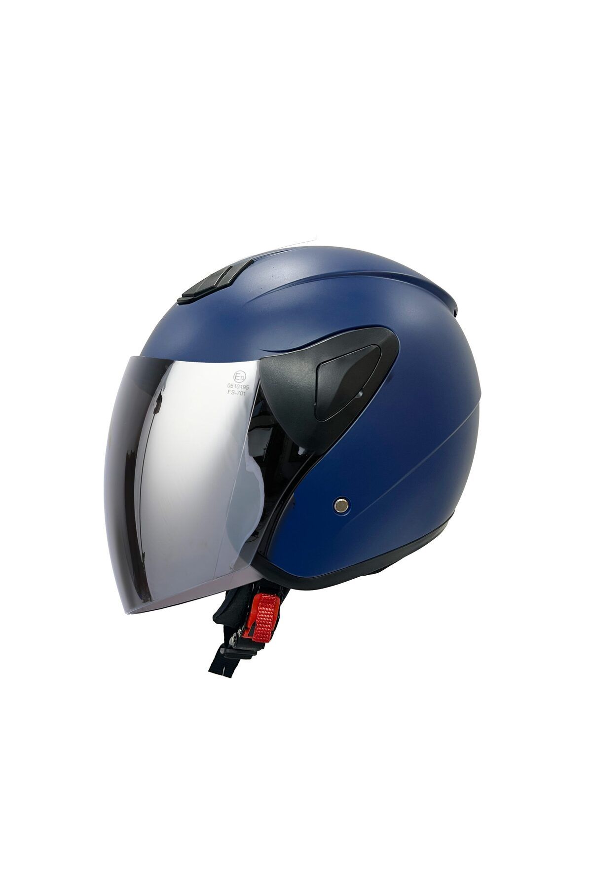 Sway SW 733 Mat Mavi Yarım Kask