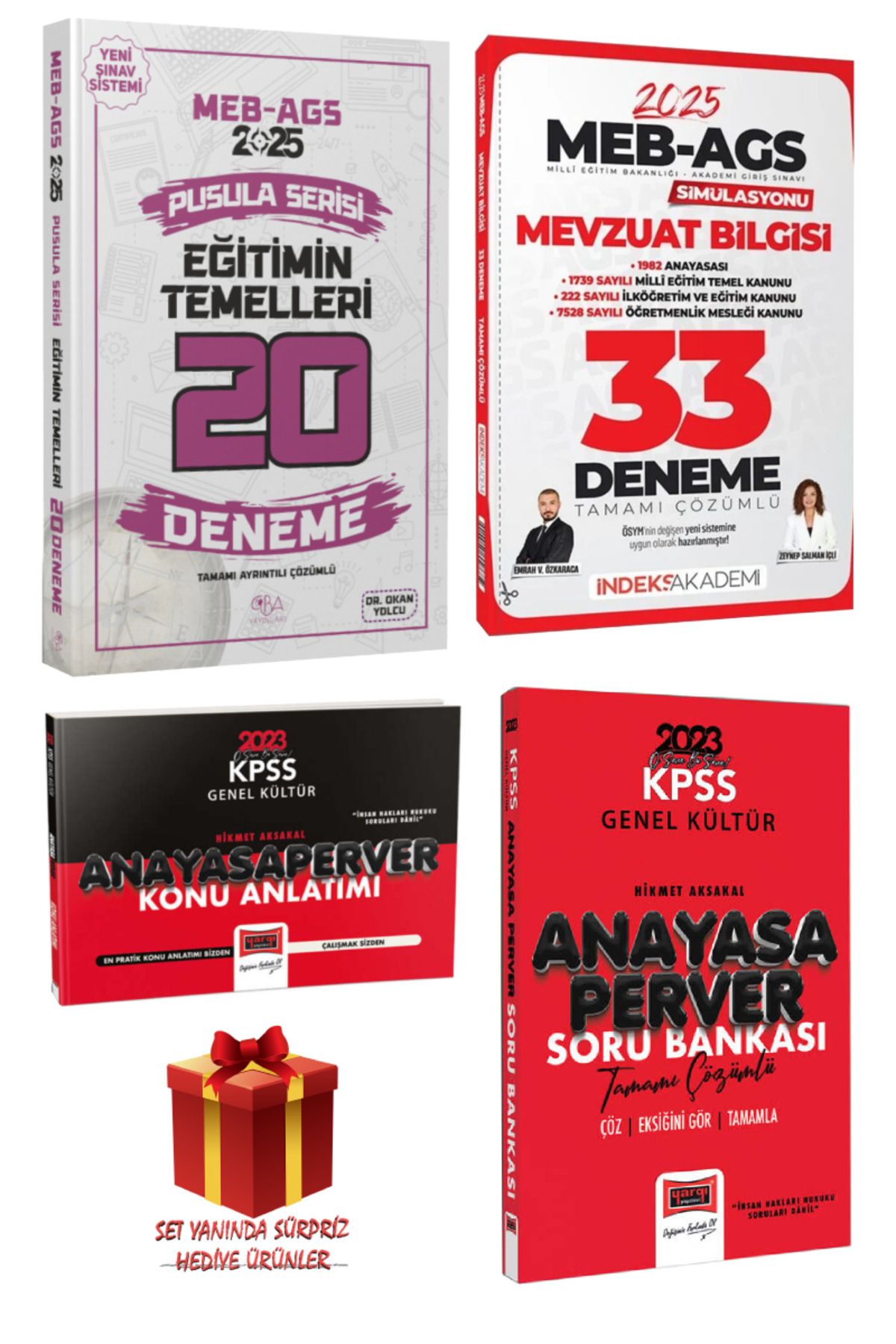 CBA Akademi 2025 MEB-AGS Eğitimin Temelleri+Mevzuat Bilgisi Deneme+Anayasa Konu+SB|Zeynep Salman-Emrah Vahap