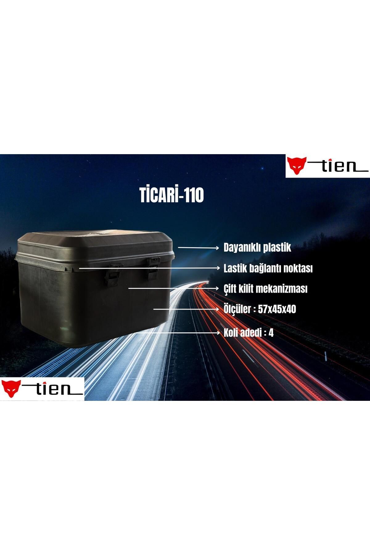 Butik TİEN TİCARİ - Servis Çantası 110 Litre Motosiklet Pizza Çantası