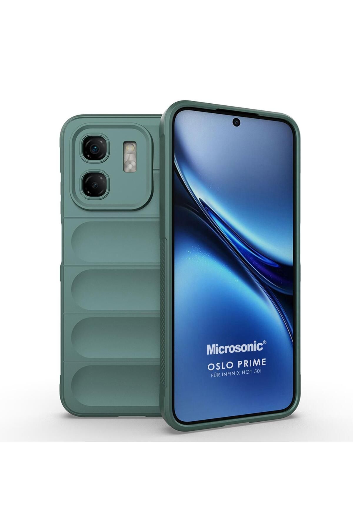 Microsonic Infinix Smart 9 Kılıf Oslo Prime Yeşil