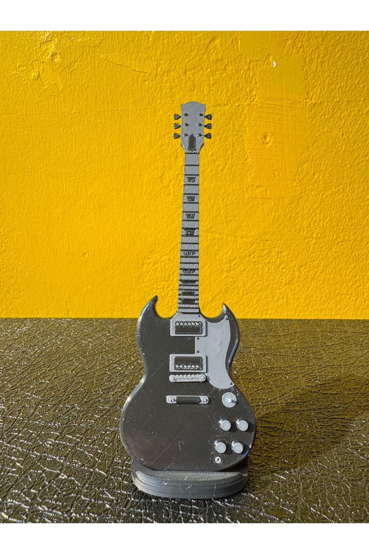 FLATSTORE Minyatür Elektro Gitar SG Kasa 18cm
