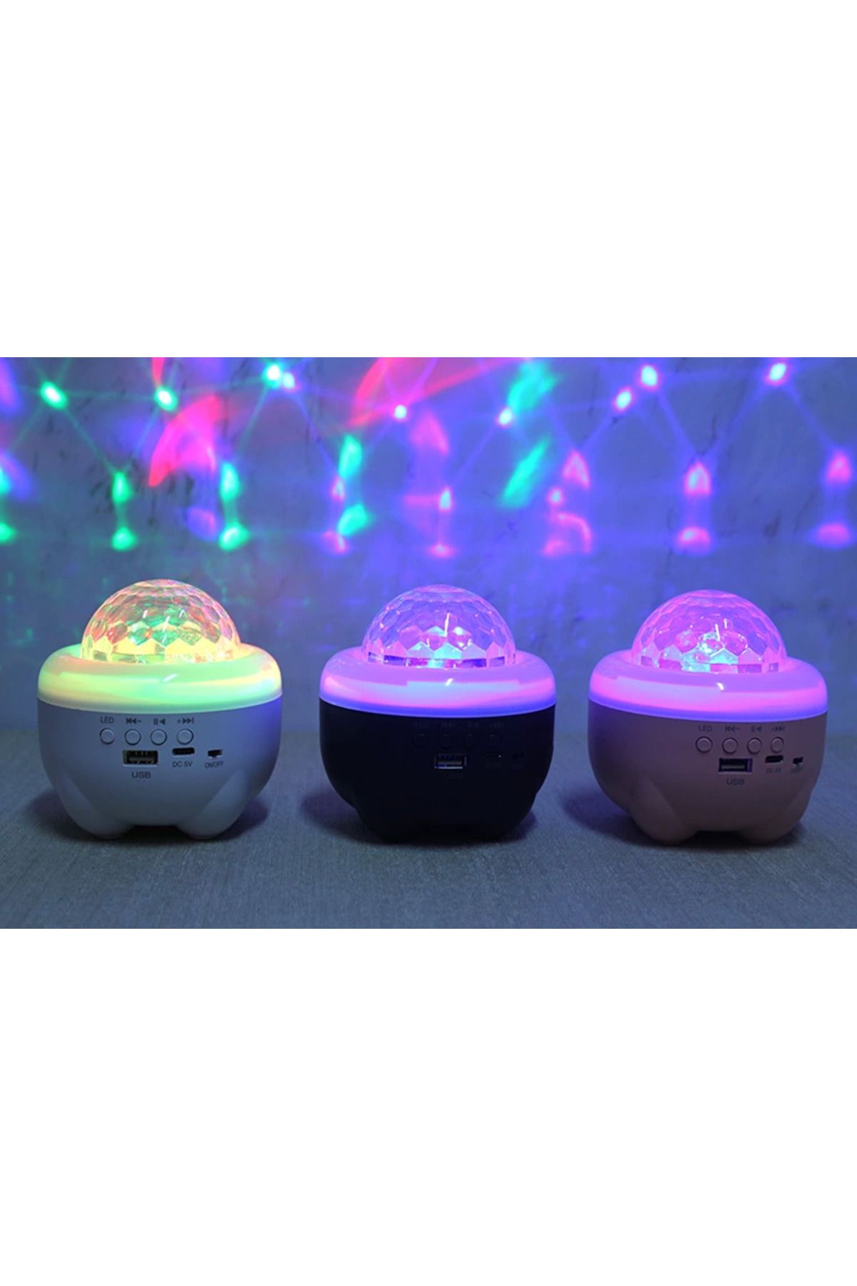 ETC Bluetooth'lu Müzik Çalar Led Lamba Alk3328 - ETC2207-7992
