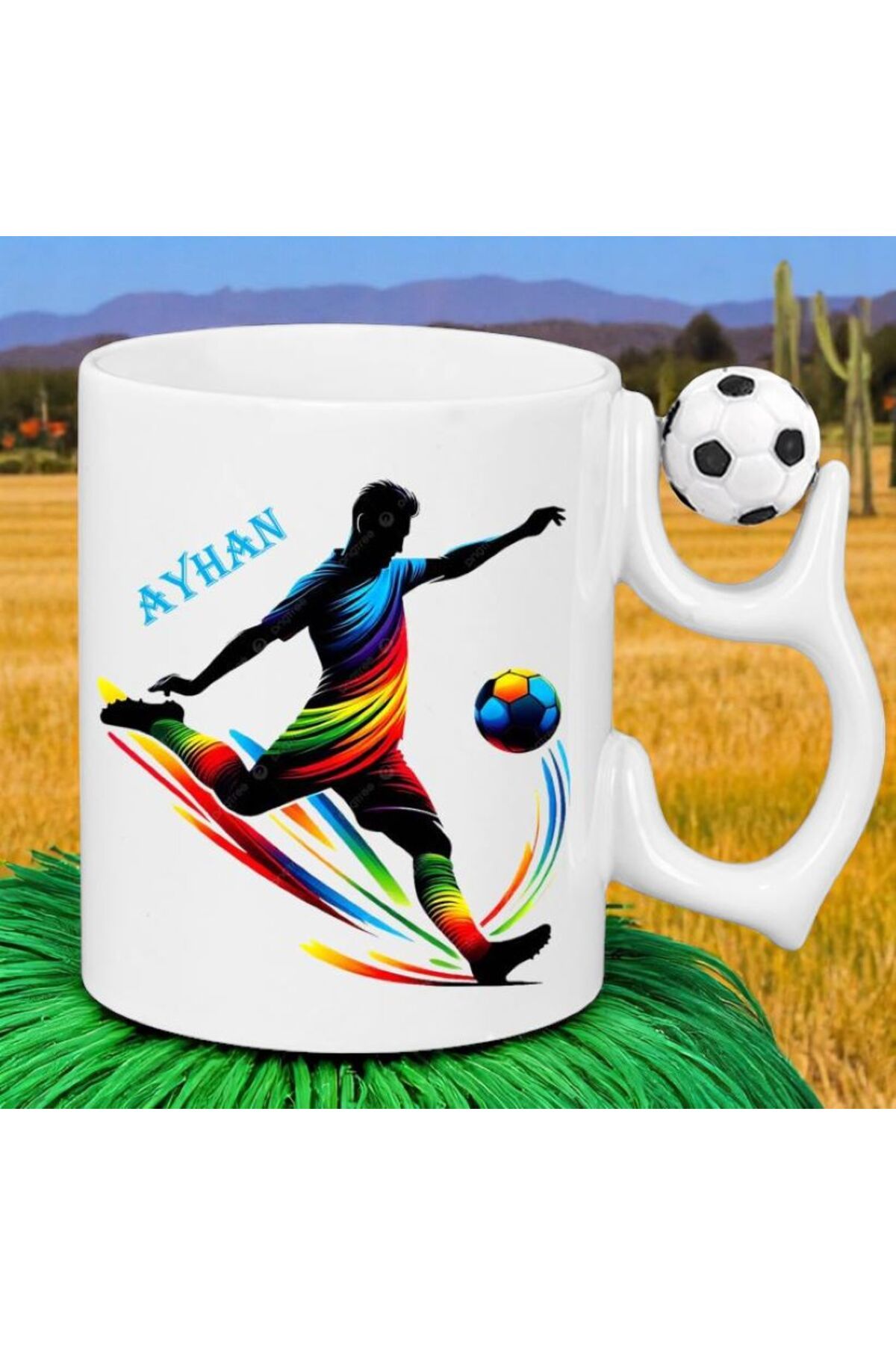 LADİJİTAL BASKI ÇÖZÜMLERİ Dönen Futbol Toplu Kupa